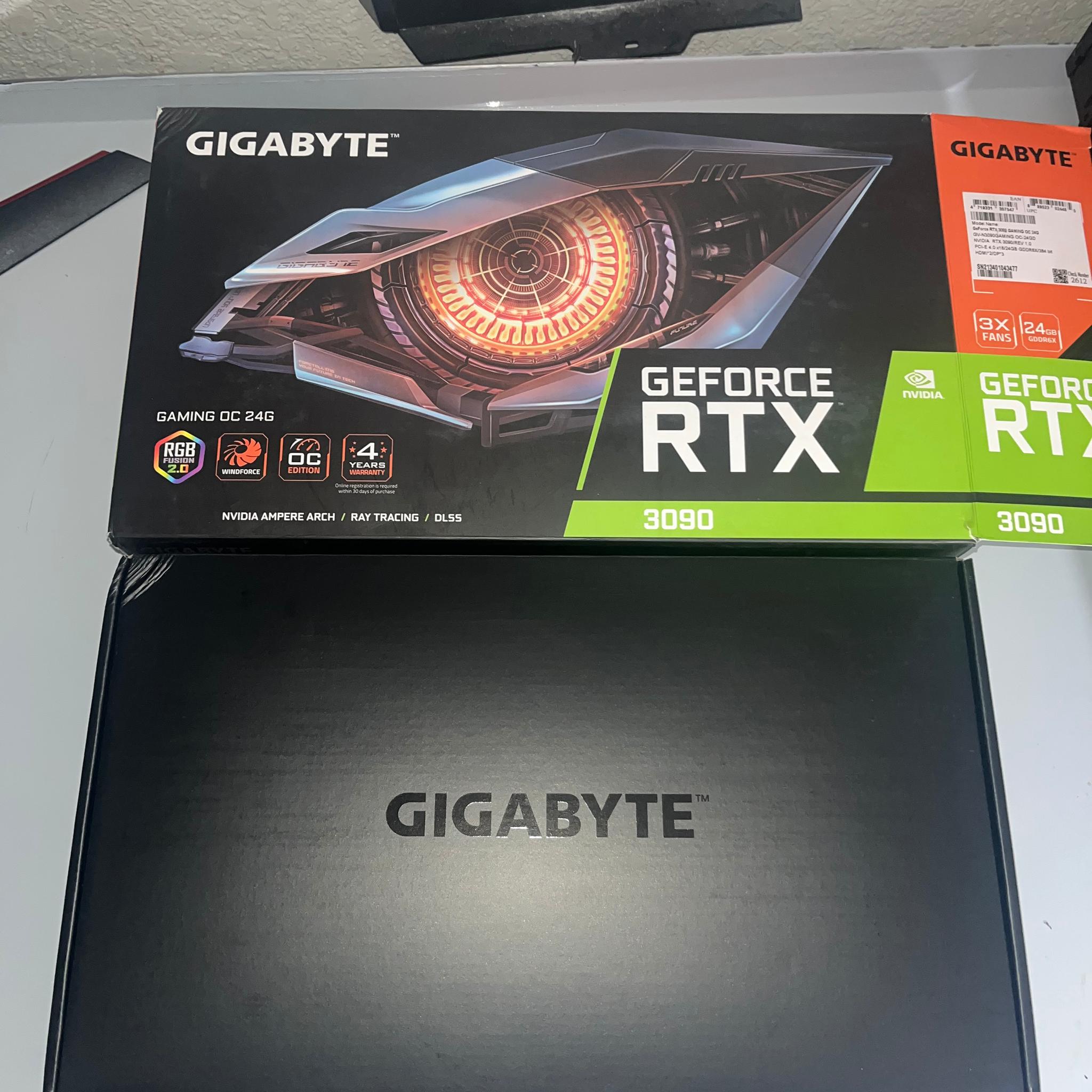 Gigabyte 3090 24GB Vram