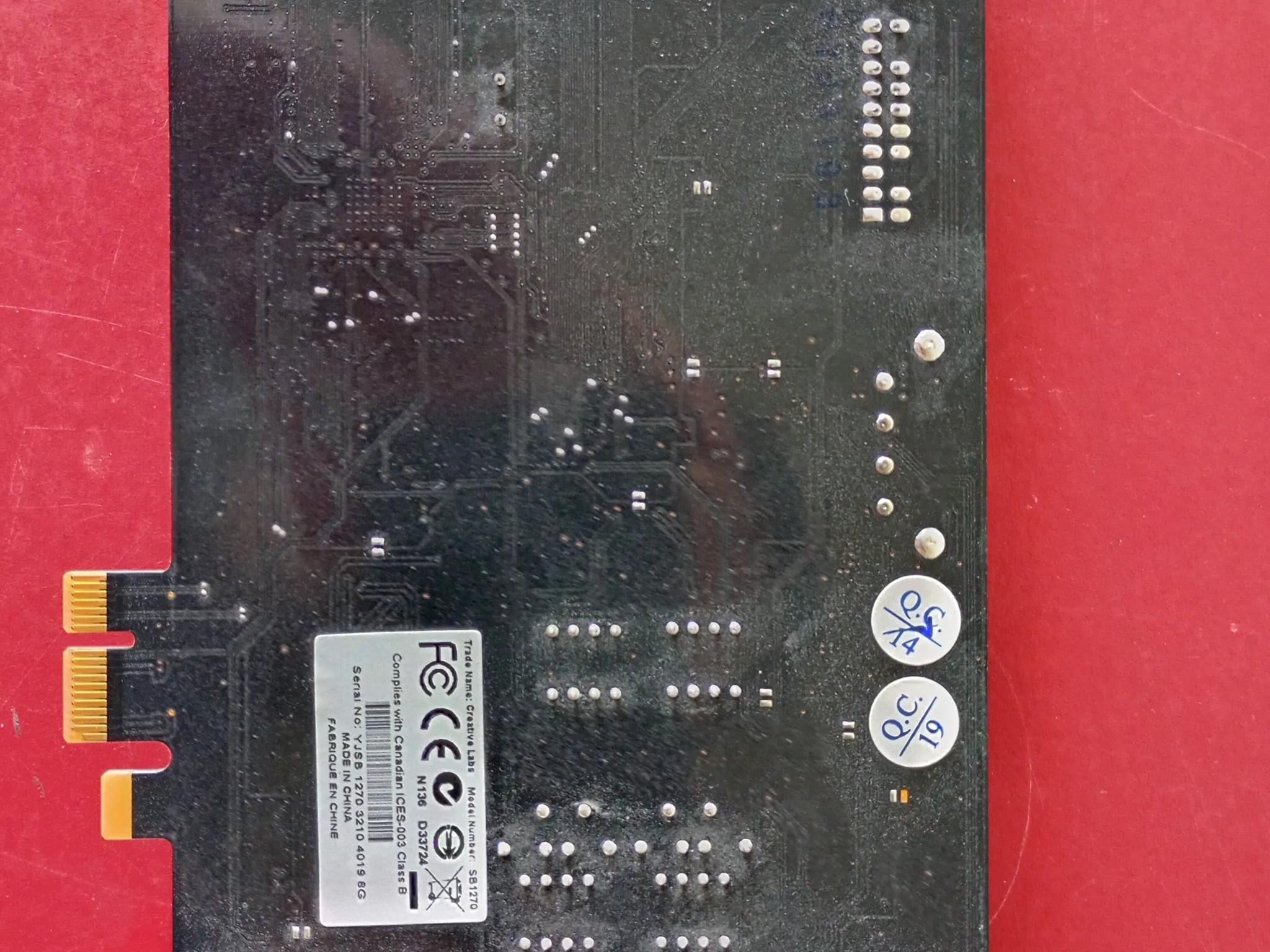Creative Sound Blaster X-Fi Sound Card
