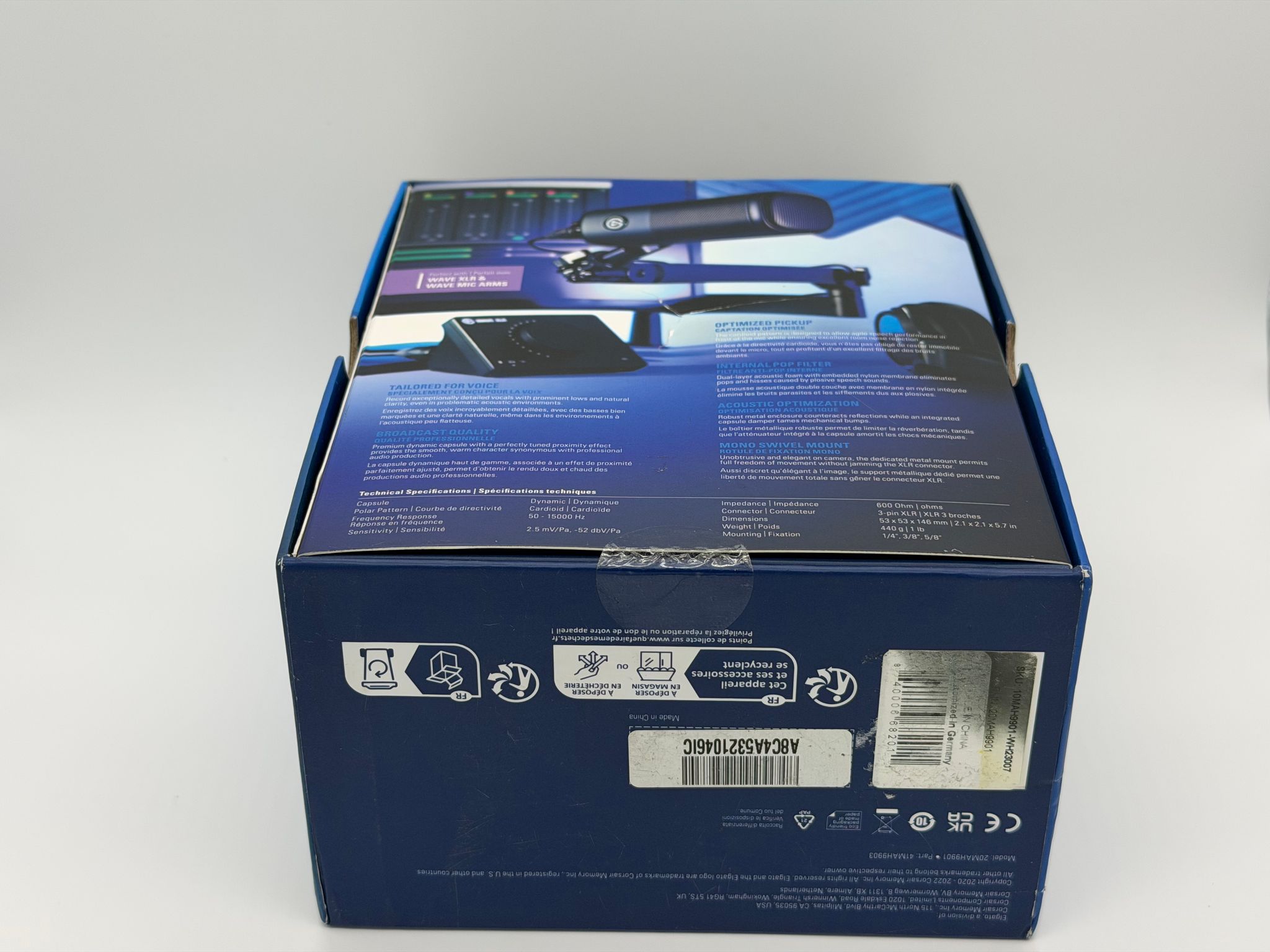 Elgato Wave DX Dynamic Microphone – White Edition