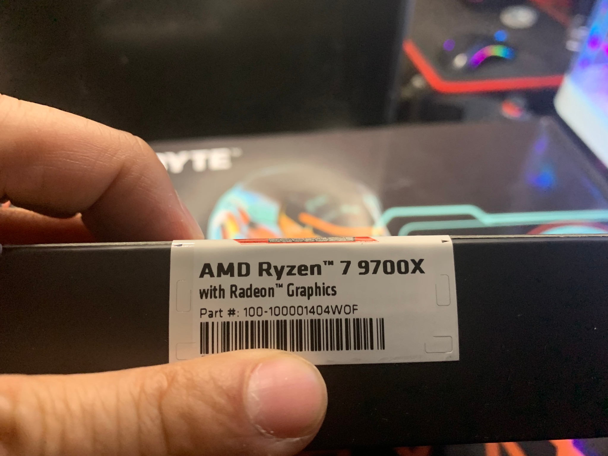 Gigabyte B650 Gaming X AX V2 AM5 Motherboard + AMD Ryzen 7 9700X 8-Core 16-Threads CPU NEW