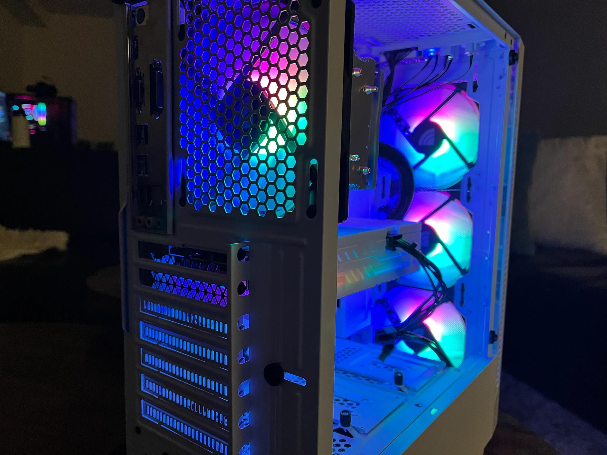 Budget White Gaming PC | RX 580 | Intel I5 | 1tb SSD | 16GB Ram | Windows 10 Activated