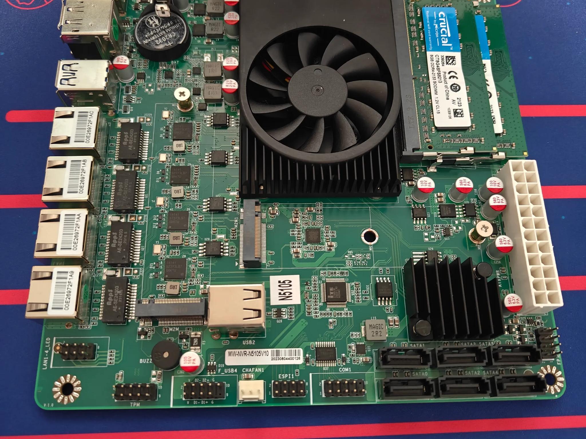 Topton N5105 Server/Firewall Board