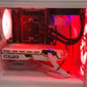 GLACIER PHANTOM WHITE GAMING PC 1080P HIGH SETTINGS