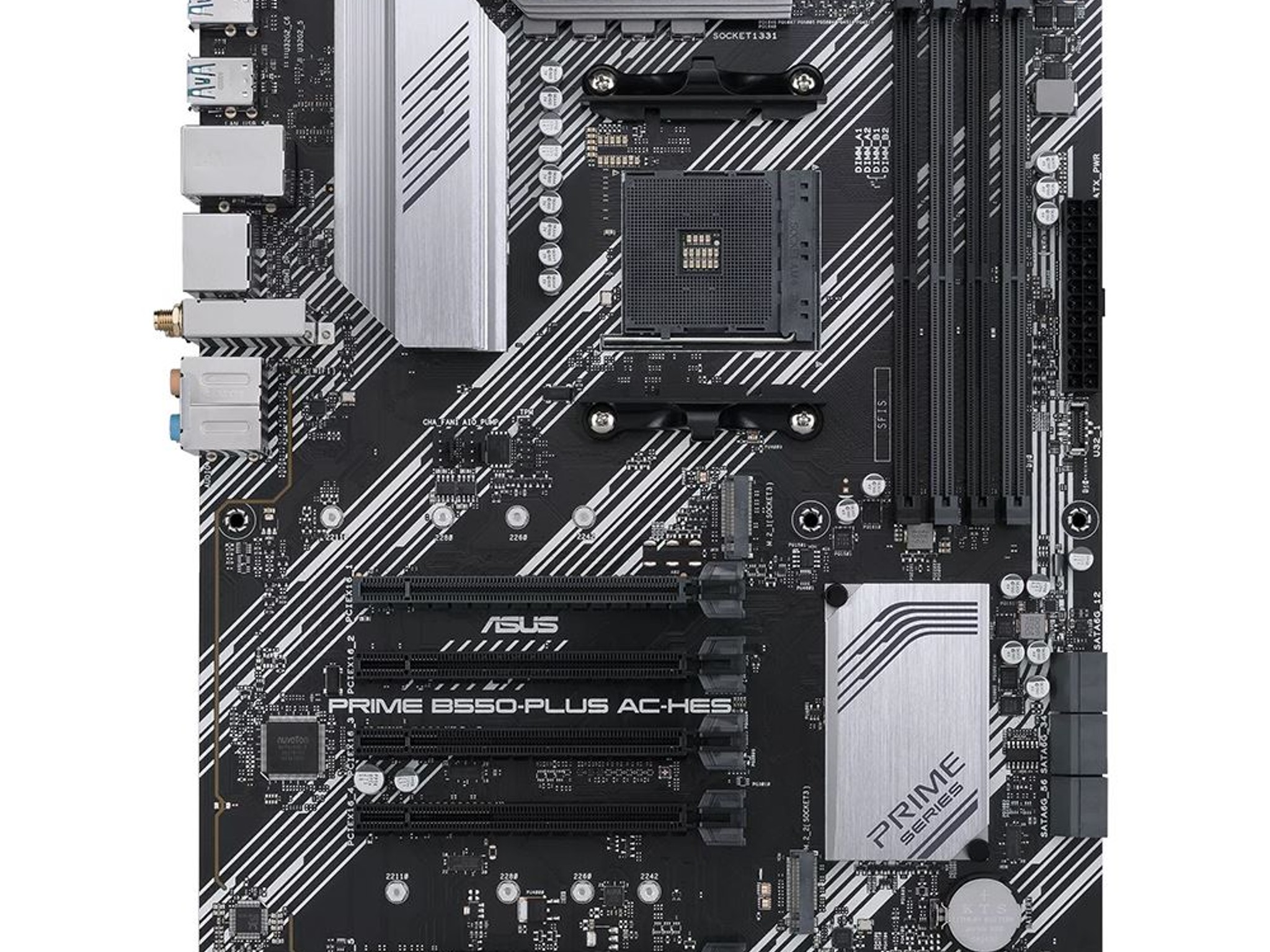 ASUS B550-PLUS Prime AC-HES AMD AM4 ATX Wifi Motherboard