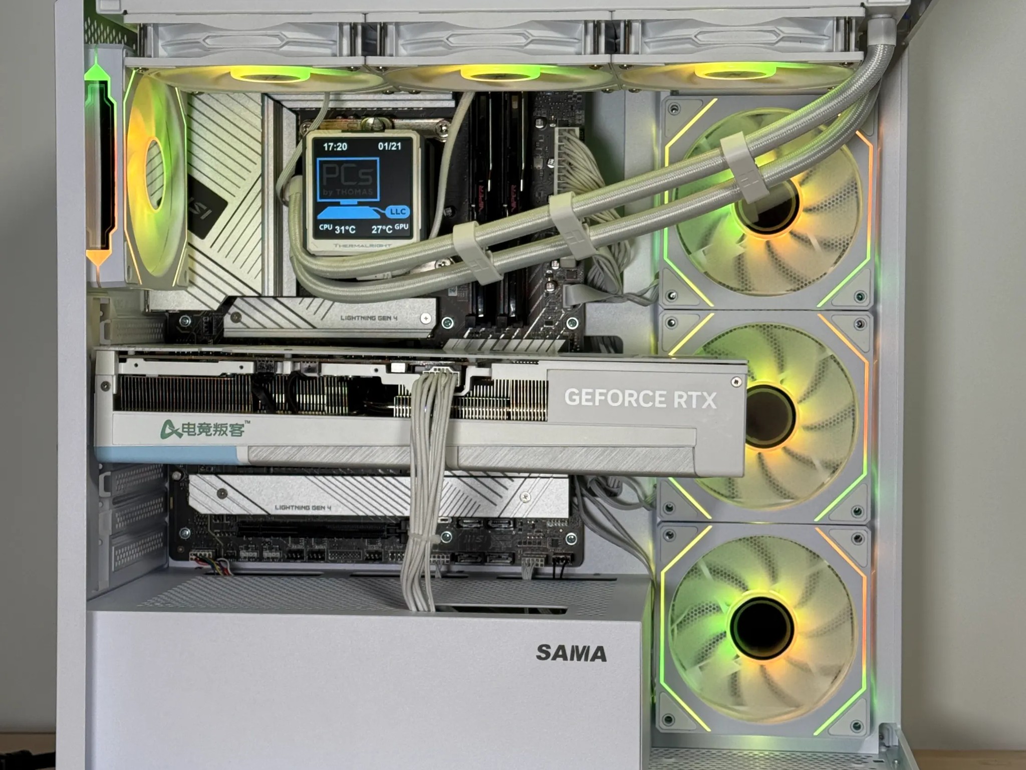 RTX 4080 Intel Core i9 14900k Gaming PC