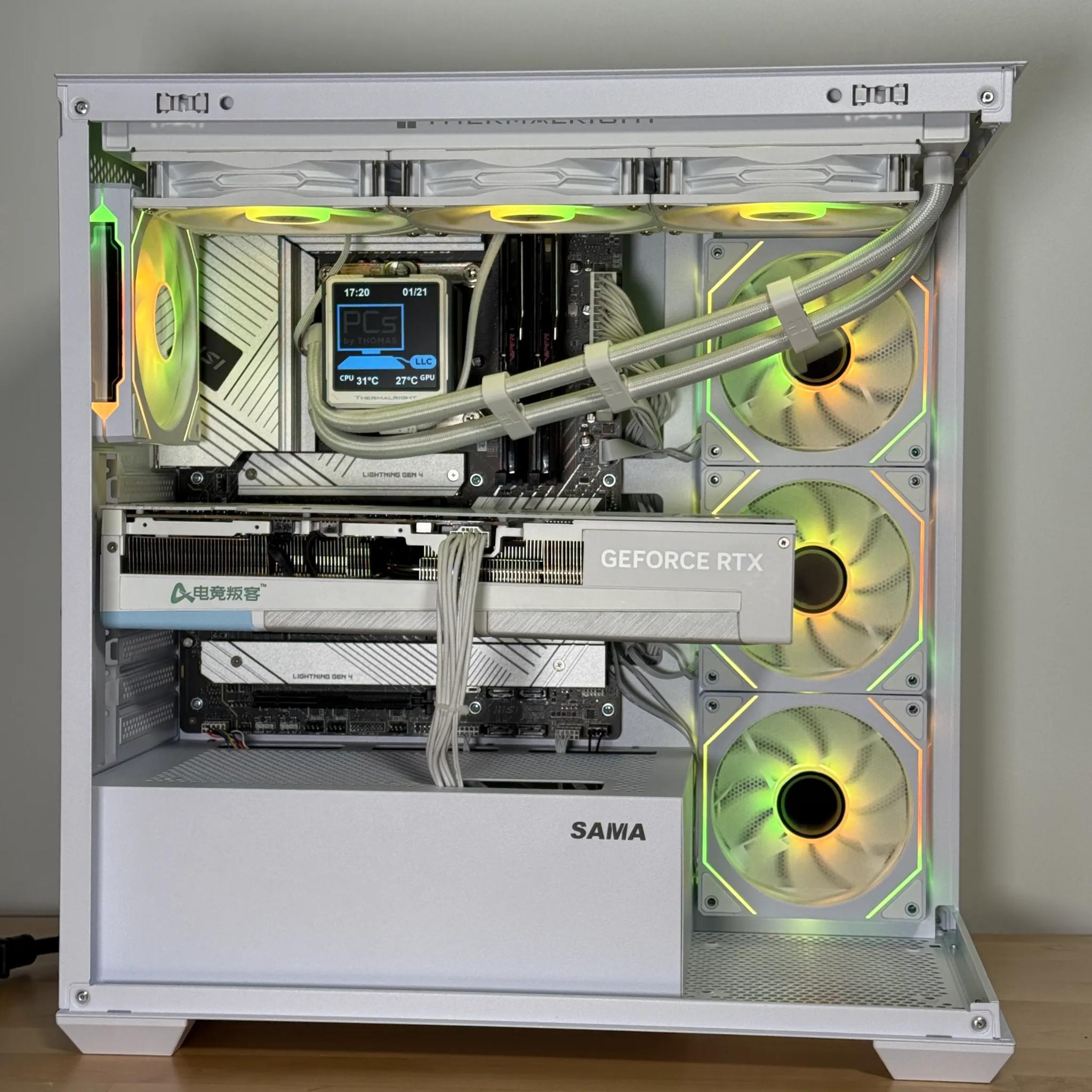 RTX 4080 Intel Core i9 14900k Gaming PC