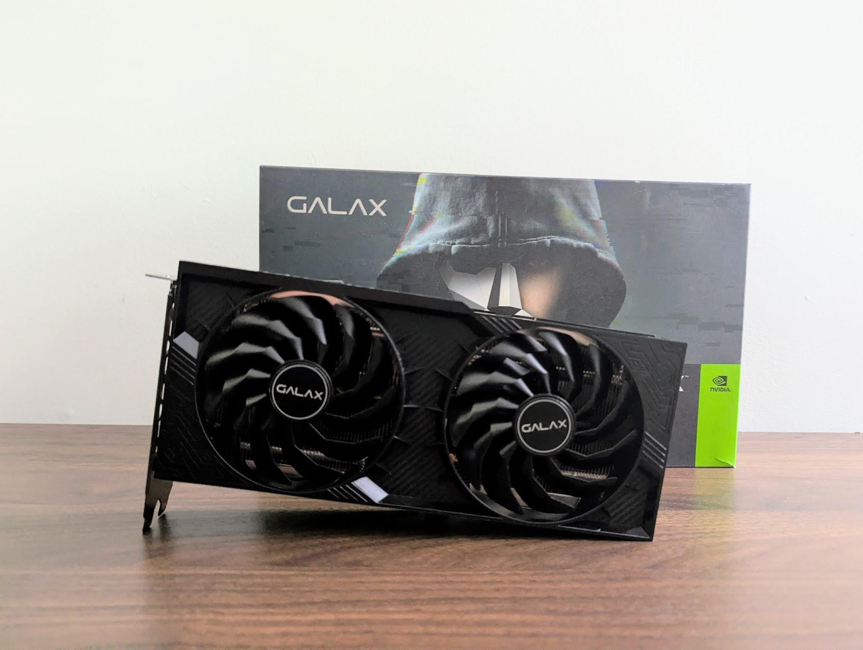 GALAX RTX 4070 1-Click OC 2X Graphics card - 12GB