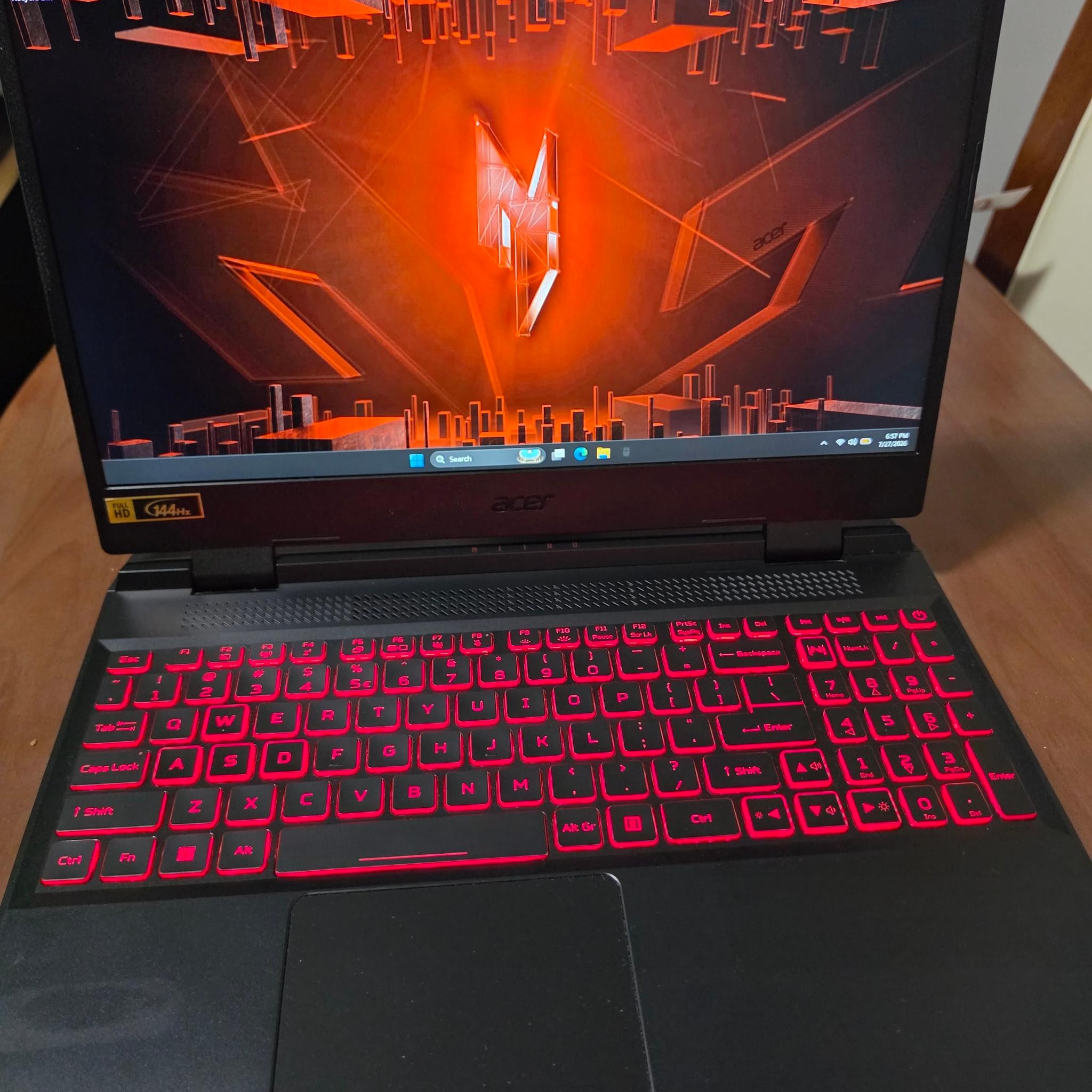 Acer Nitro 5 Gaming Laptop | RTX 3050 Ti | i5-12450H | 16GB RAM | 512GB SSD | 144Hz