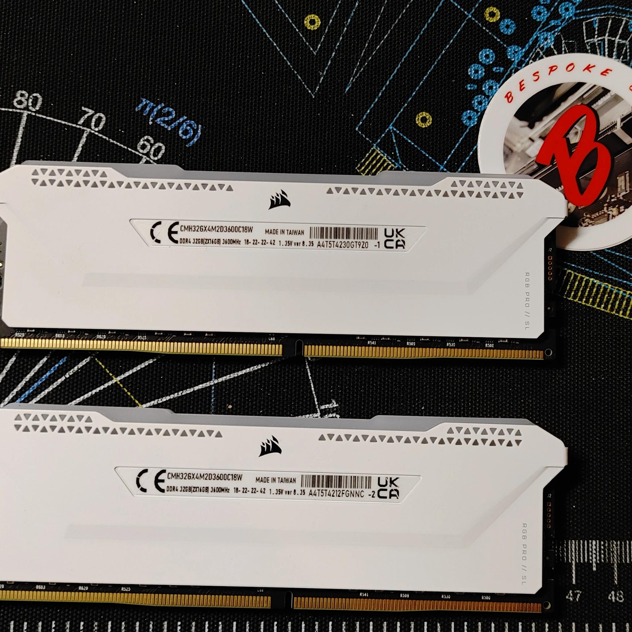 32GB (2x16) Corsair Vengeance RGB 3600 18-22-22-42