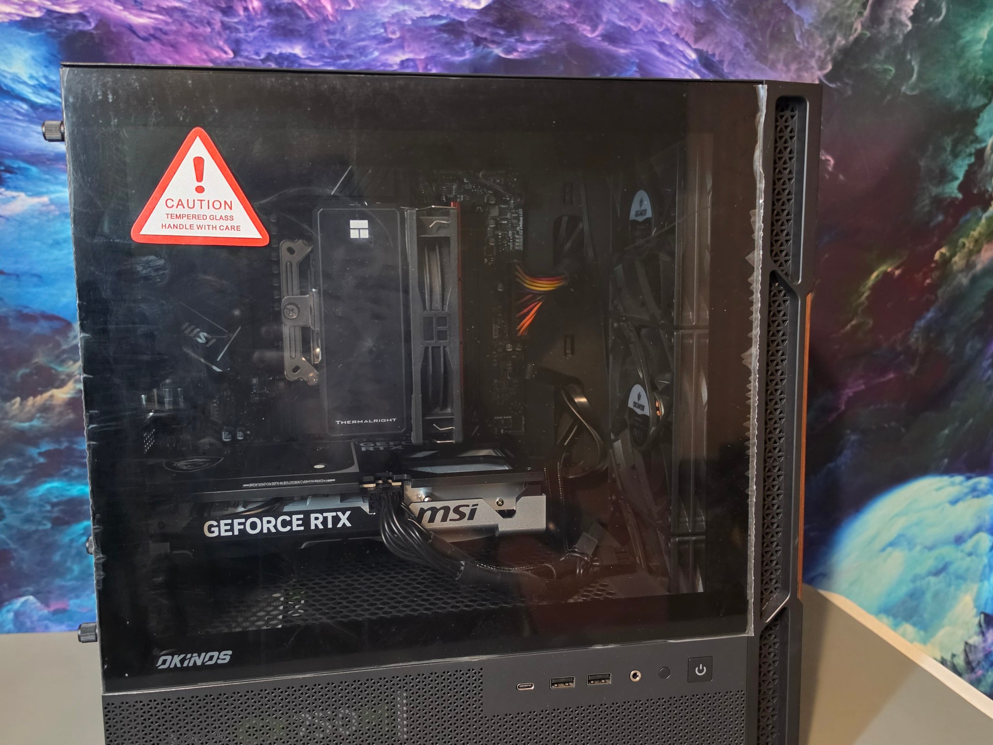 MSI RTX 5060ti 8gb + Ryzen 7600x PC Build #59