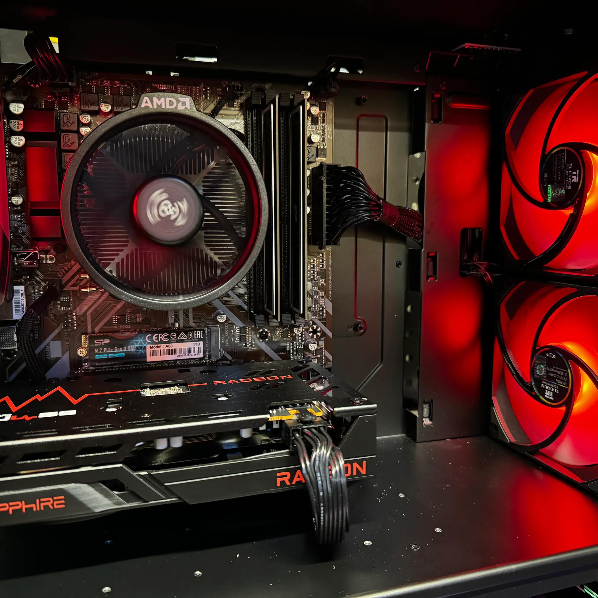[Hermes] || Ryzen 5 3600 + RX 6600 8G w/ 16GB of DDR4 RAM & 1TB M.2 NVMe SSD