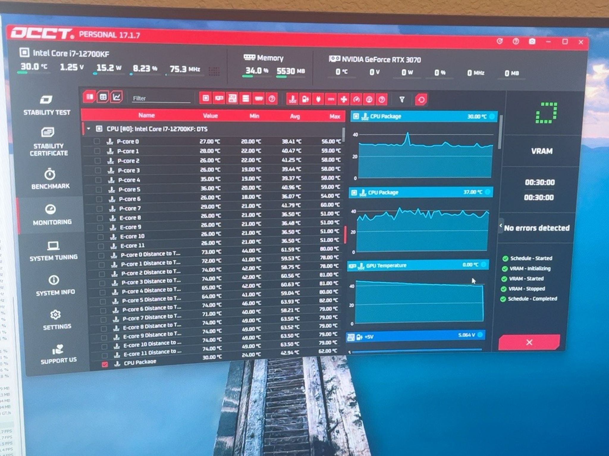 BLACKOUT | RTX 3070 Founders Edition | i7-12700KF | 16GB DDR4 | 1TB NVMe | No RGB