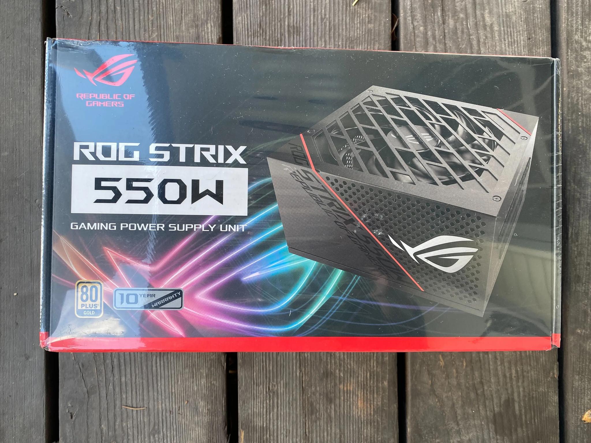 Asus ROG Strix 550W Gold Rated Power Supply