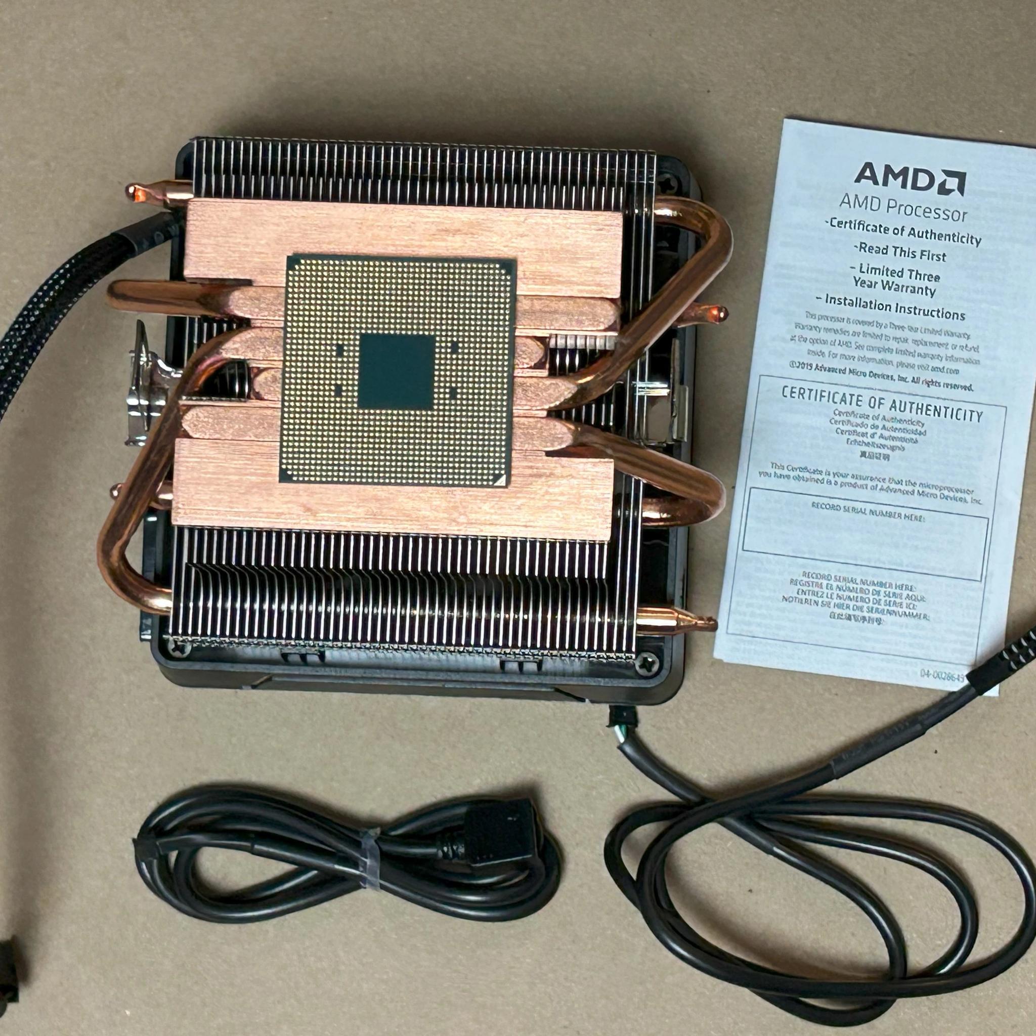 AMD Ryzen 7 3700X 3.6 GHz 8-Core Processor w/ Wraith Prism LED Cooler