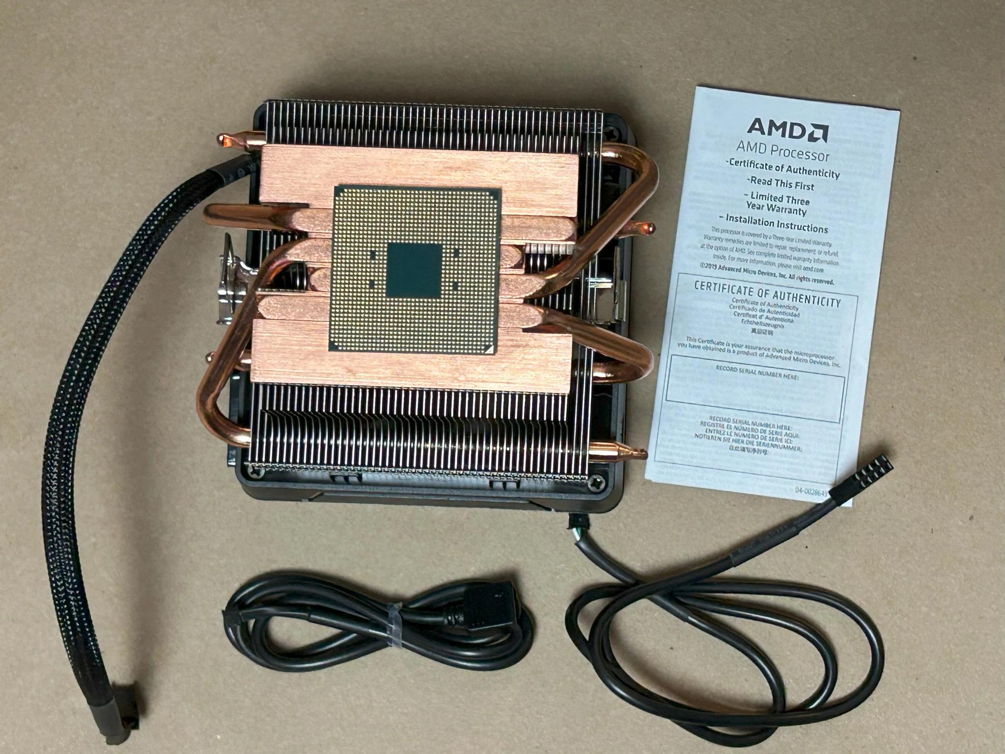 AMD Ryzen 7 3700X 3.6 GHz 8-Core Processor w/ Wraith Prism LED Cooler