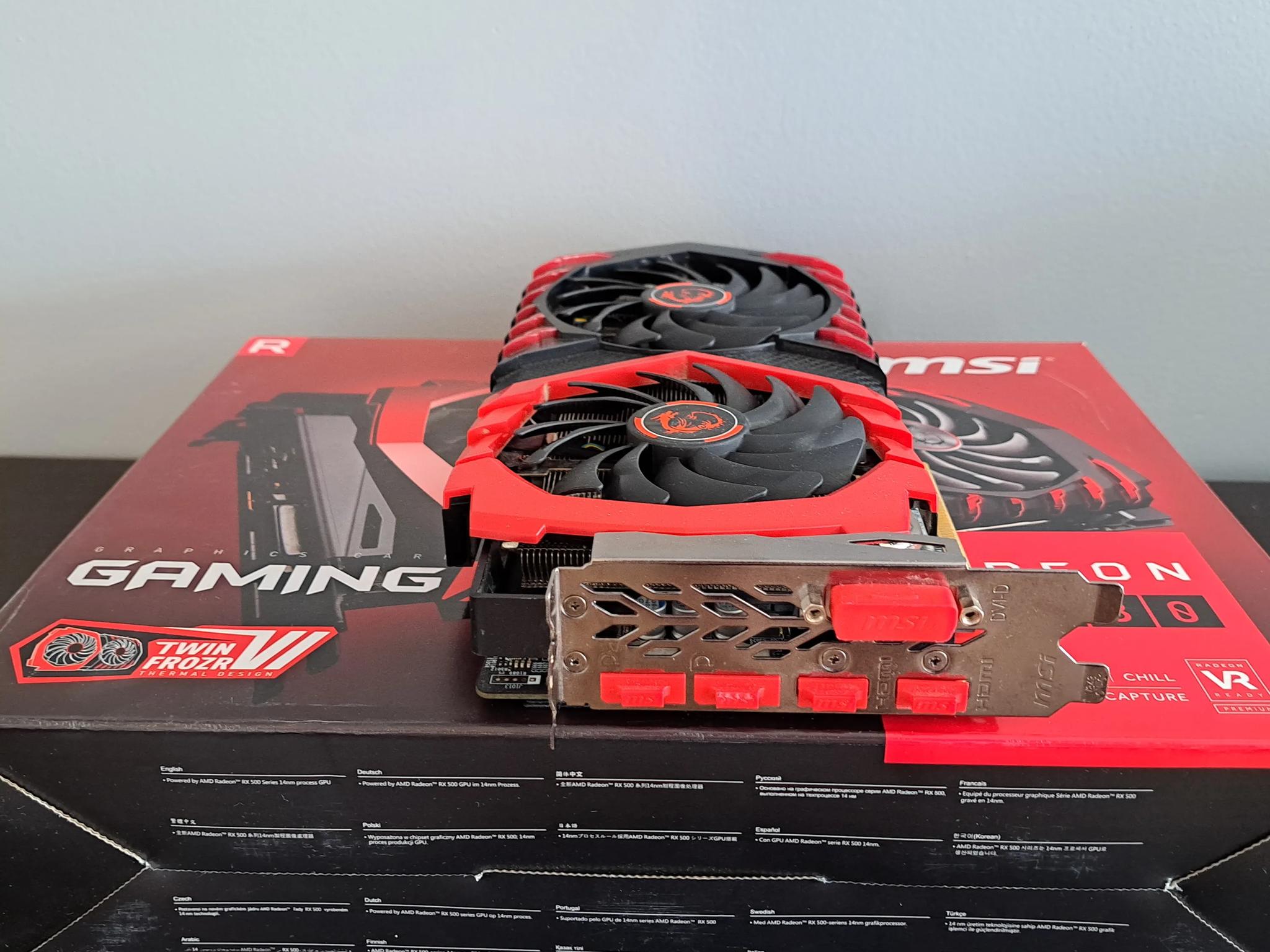 MSI Radeon RX 580 8gb 