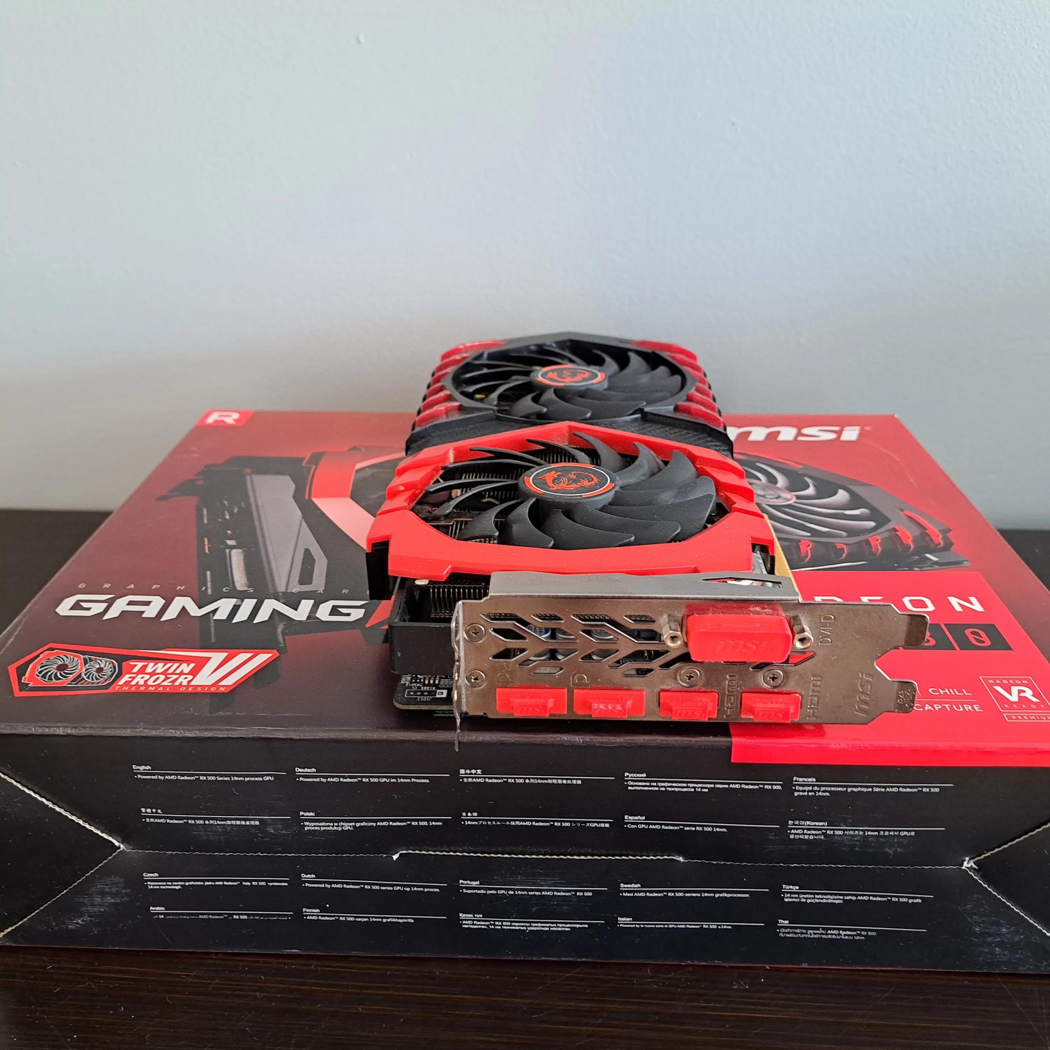 MSI Radeon RX 580 8gb 