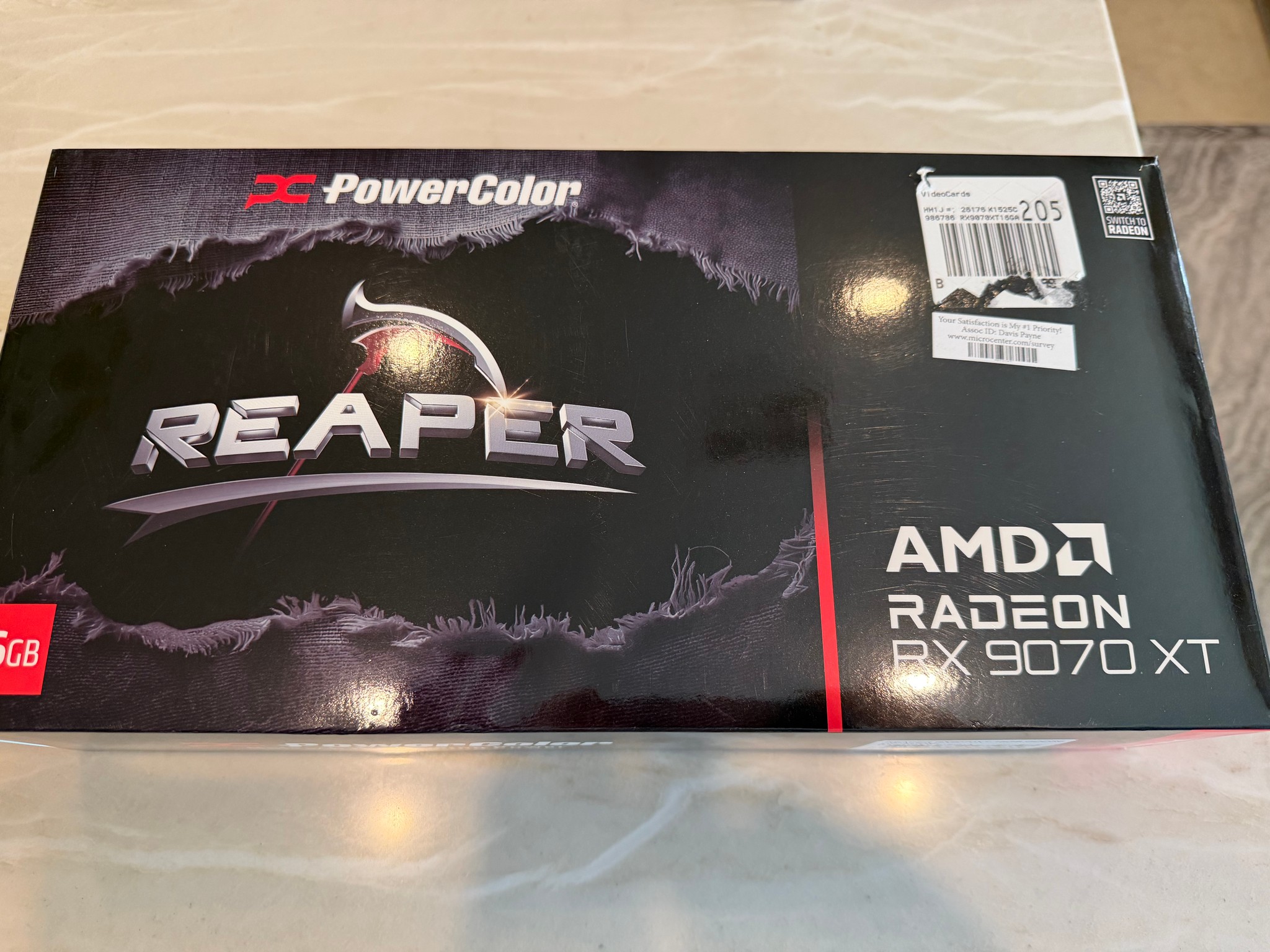 PowerColor Reaper RX 9070 XT