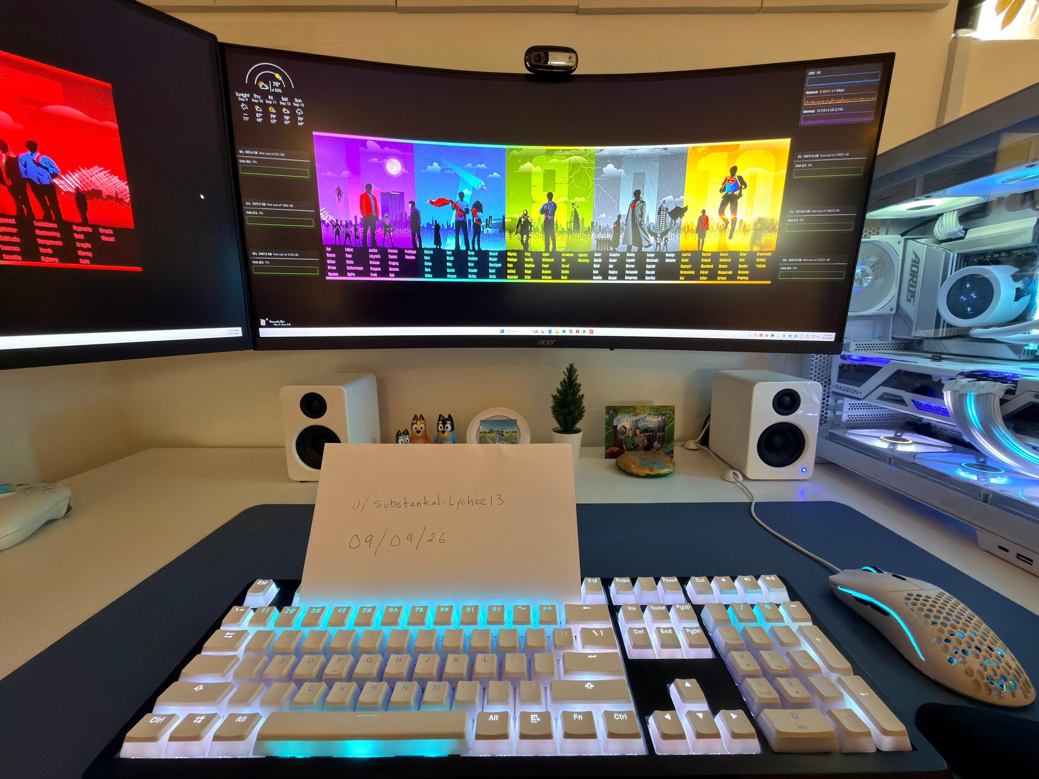 High-End, Perfect Gaming PC - Sapphire Nitro+ RX 6950 XT, Ryzen 9 9950X, 64GB RAM, Lian Li O11 XL