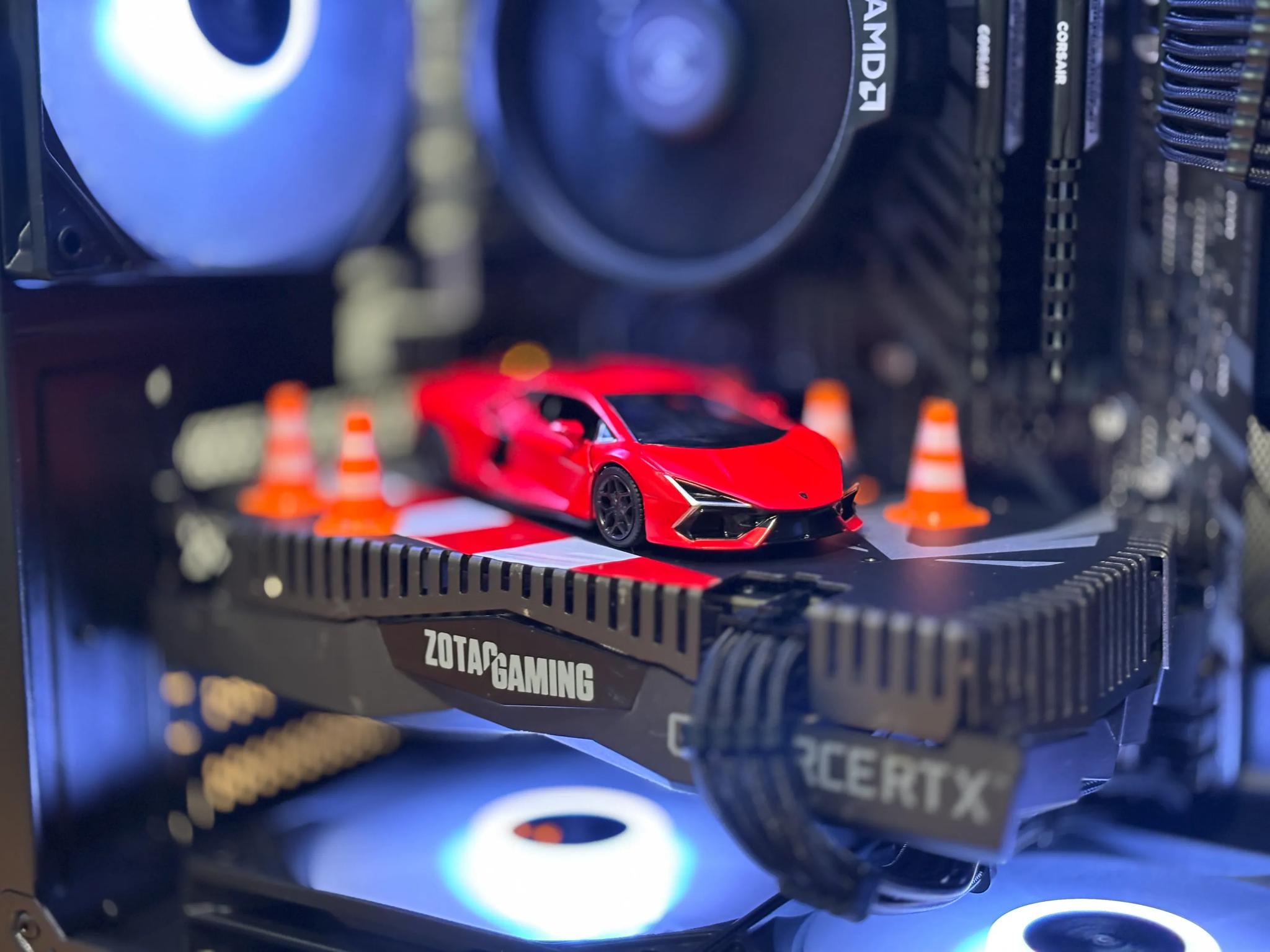 Lamborgini Supercar RTX Gaming PC