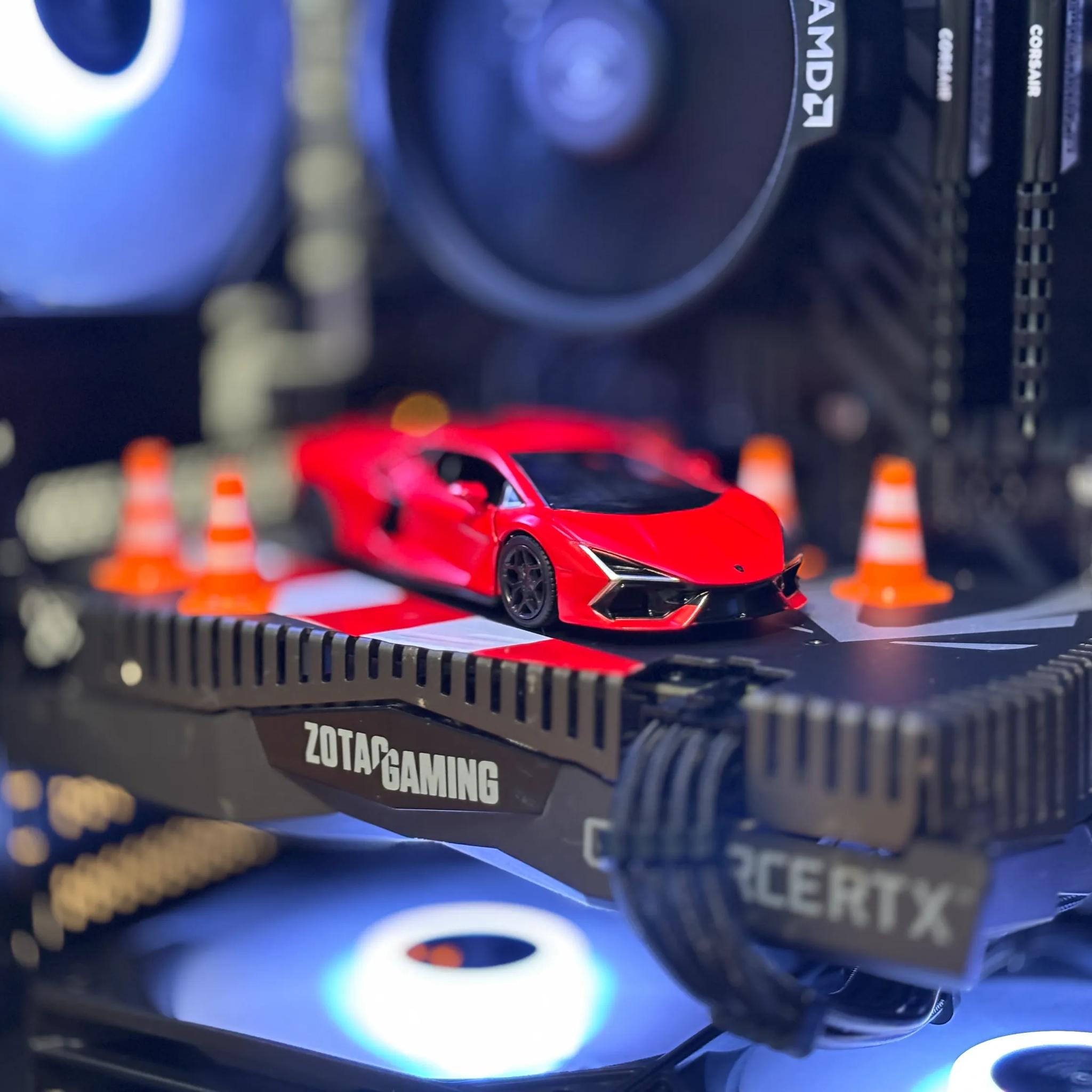Lamborgini Supercar RTX Gaming PC