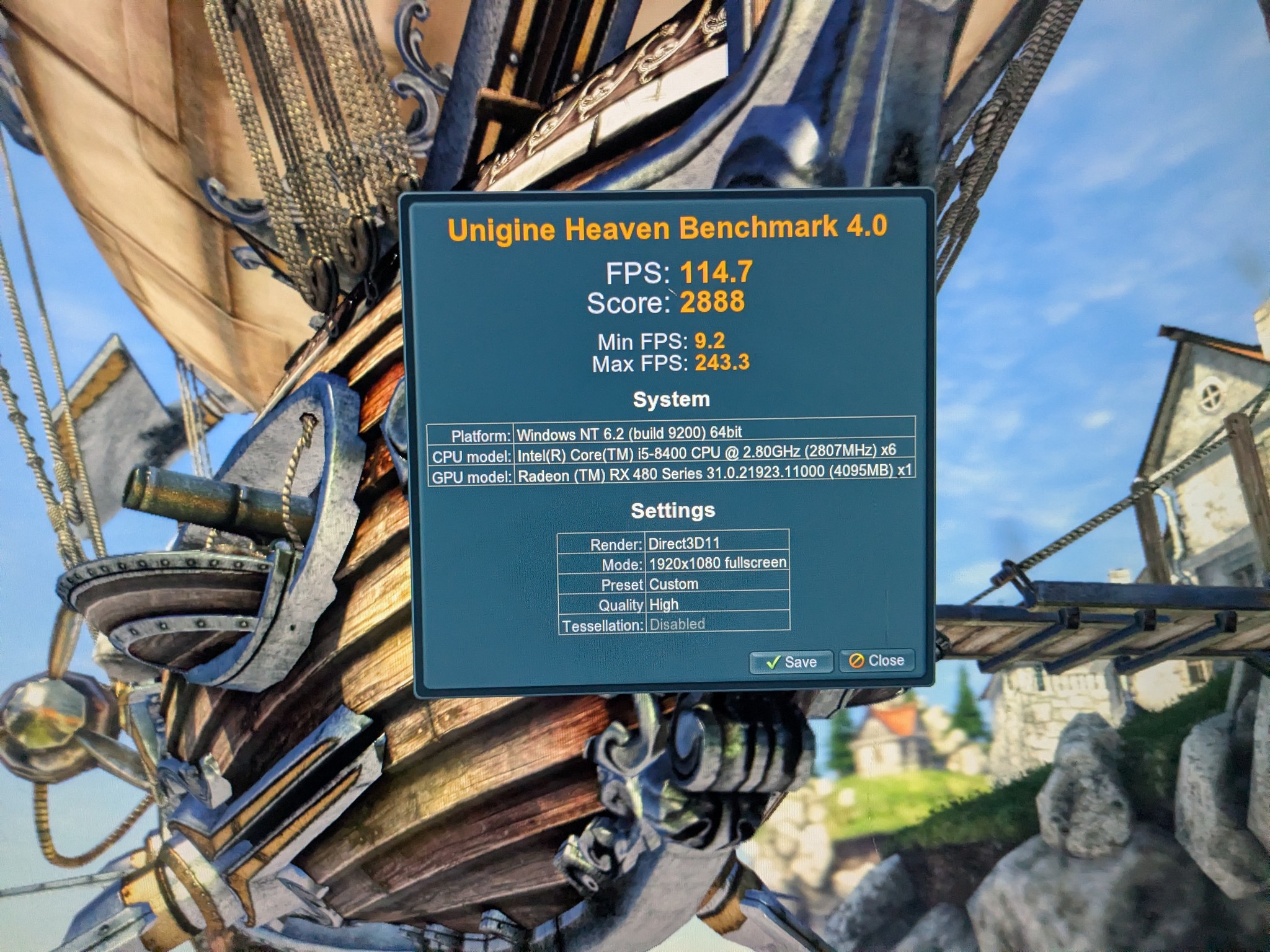 144+ FPS Fortnite | 180 Day Warranty | i5-8400, RX 480 8GB, 16GB RAM, 480GB SSD, Win11