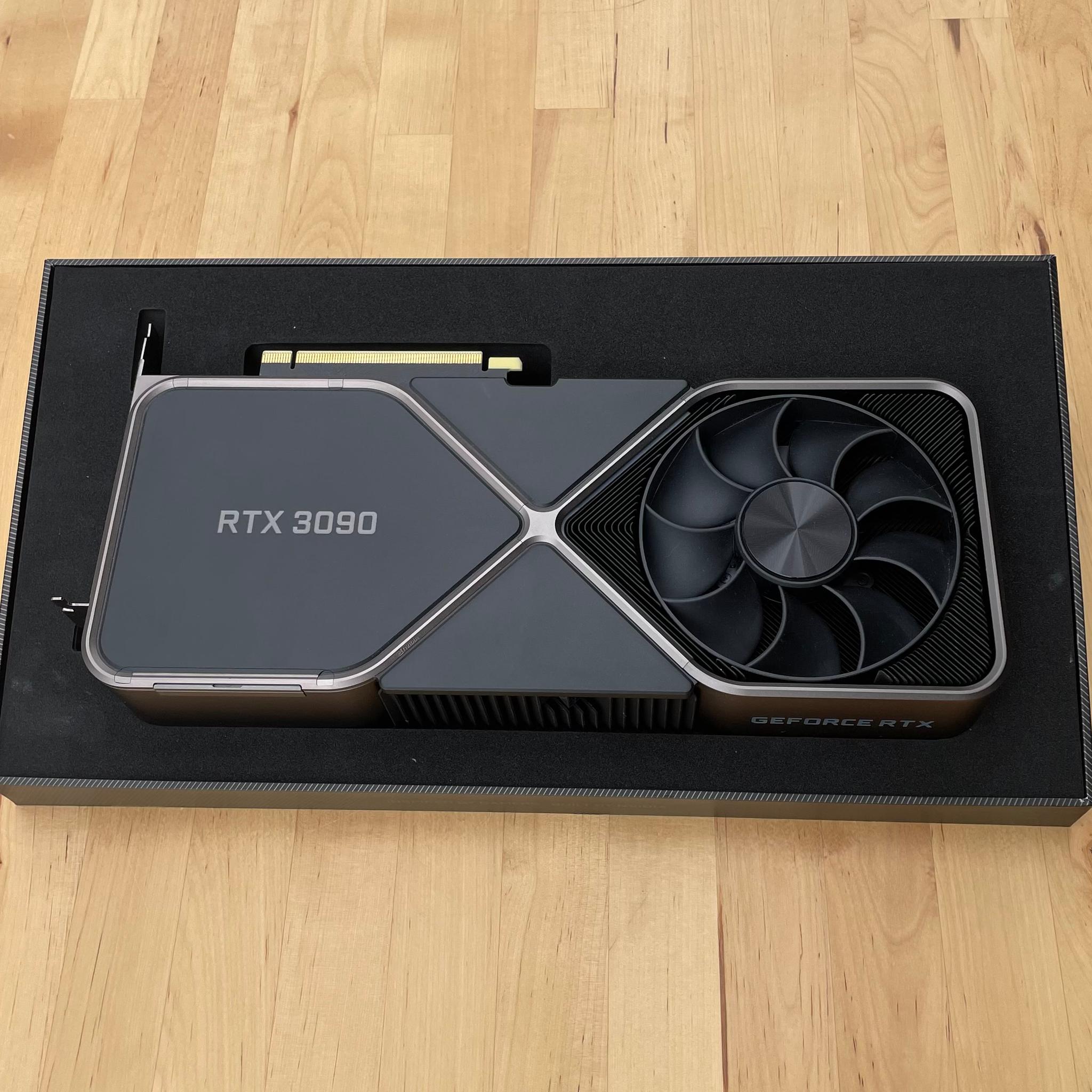 NVIDIA RTX 3090 Founders Edition – Excellent Condition | Original Packaging