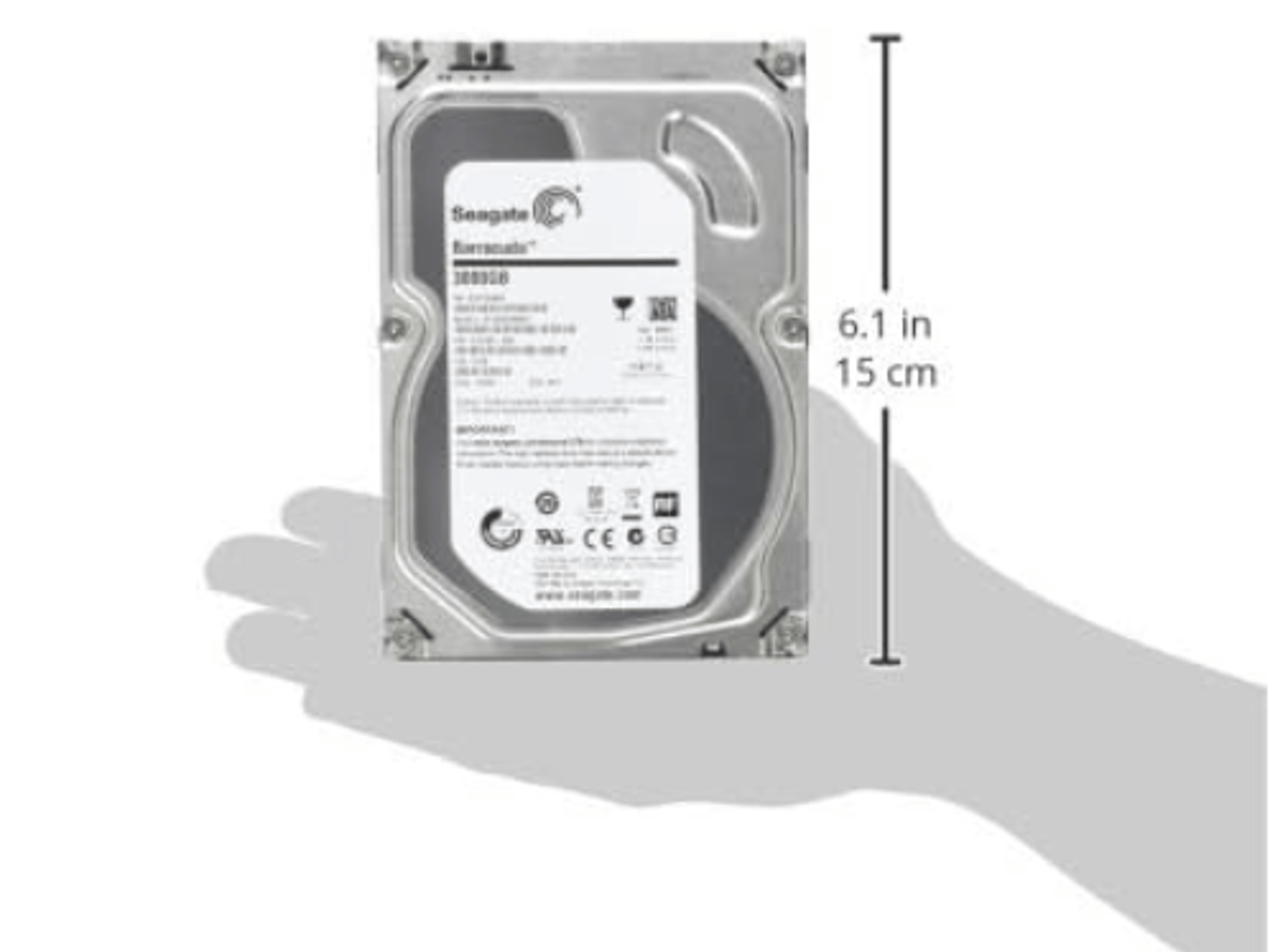 NEW SEAGATE BARRACUDA 3TB 3.5 in. SATA INTERNAL HARD DRIVE, 7400 RPM
