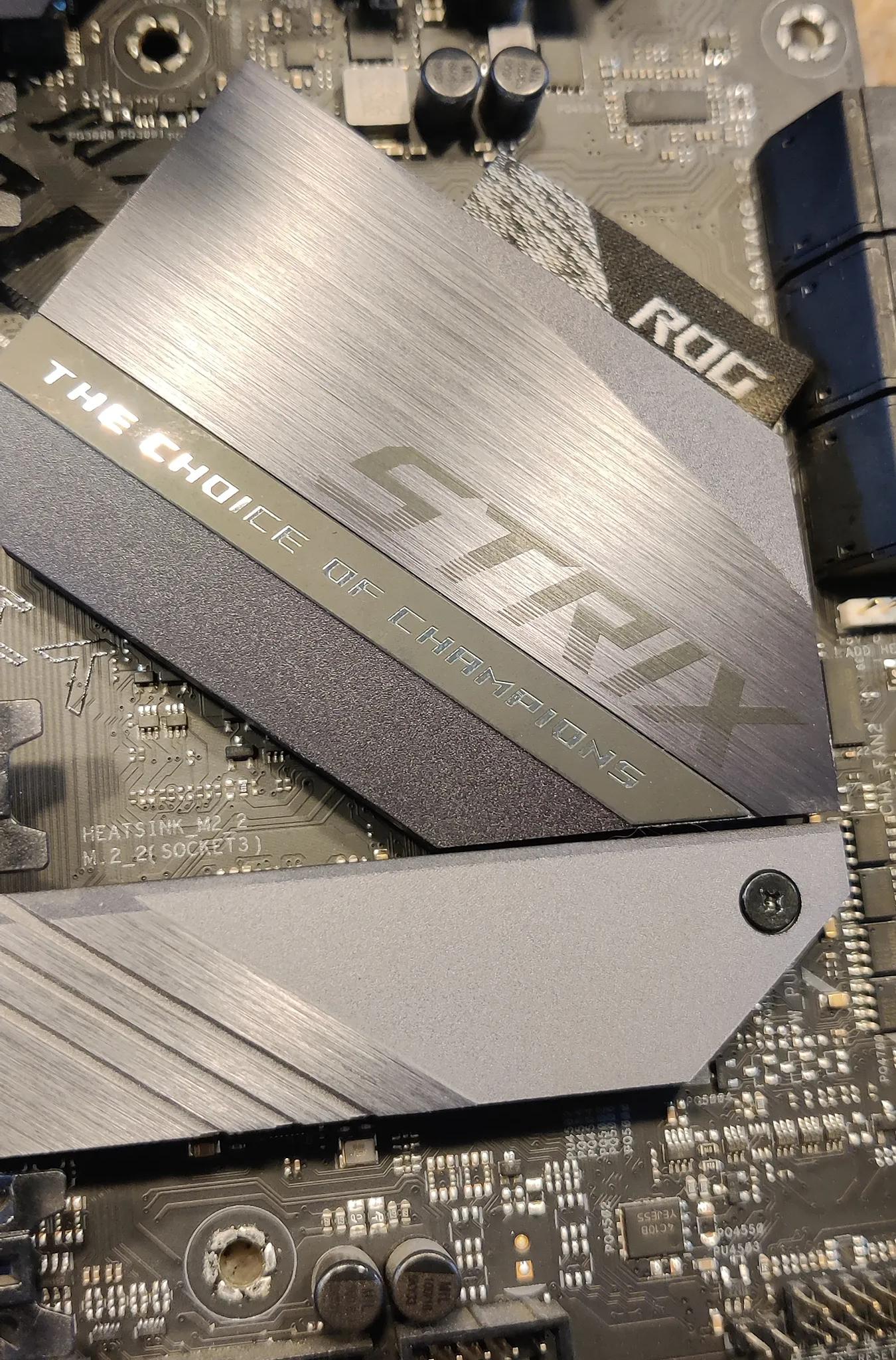 Asus Strix Z390 w/I7 9700k