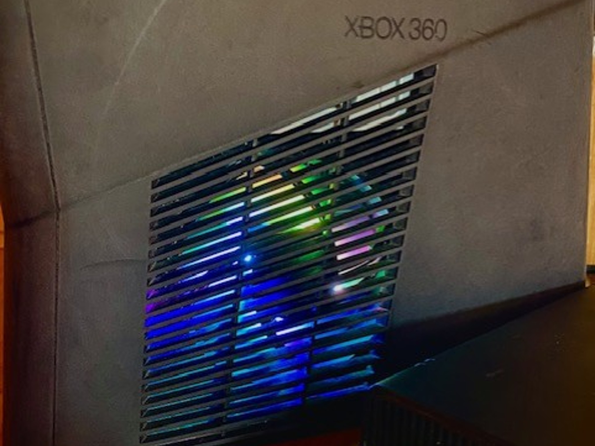 RGH3 Xbox 360 - Blue ROL - Auto RGB fan - 250Gb
