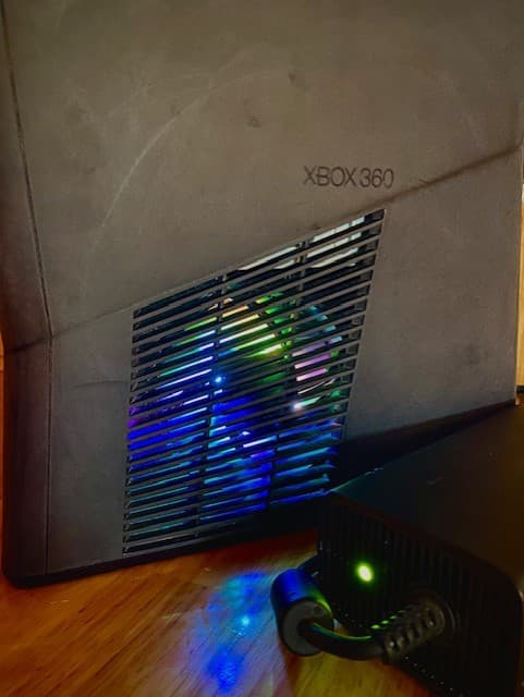RGH3 Xbox 360 - Blue ROL - Auto RGB fan - 250Gb