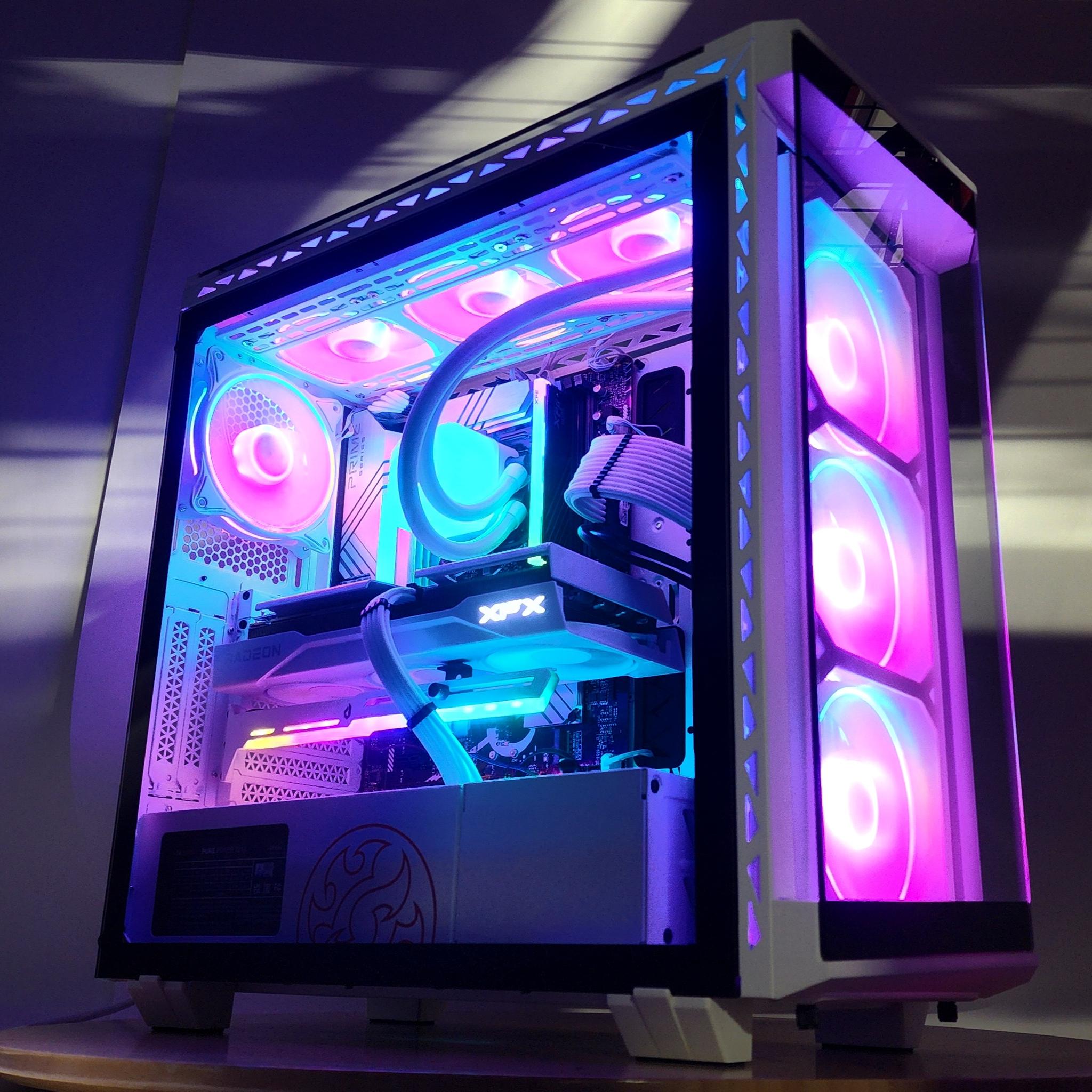 Gaming PC i7-13700KF 16GB RAM 1TB SSD RX 9060 XT 16GB Windows 11 Computer