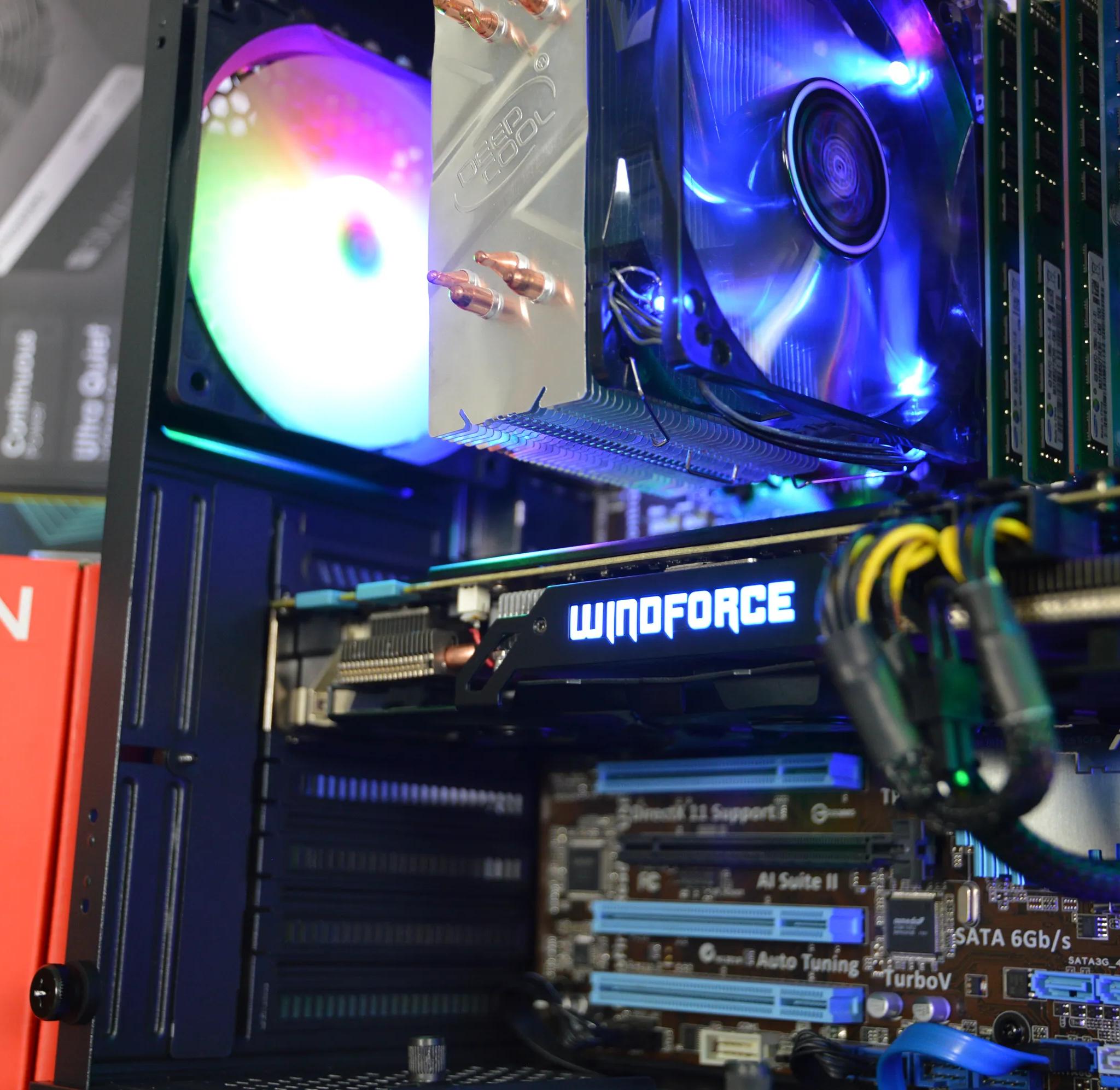 🔵🌈| GTX 970 4GB | INTEL i7 3770k | 16GB DDR3 RAM | 512GB NVME SSD | Rainbow Ice |