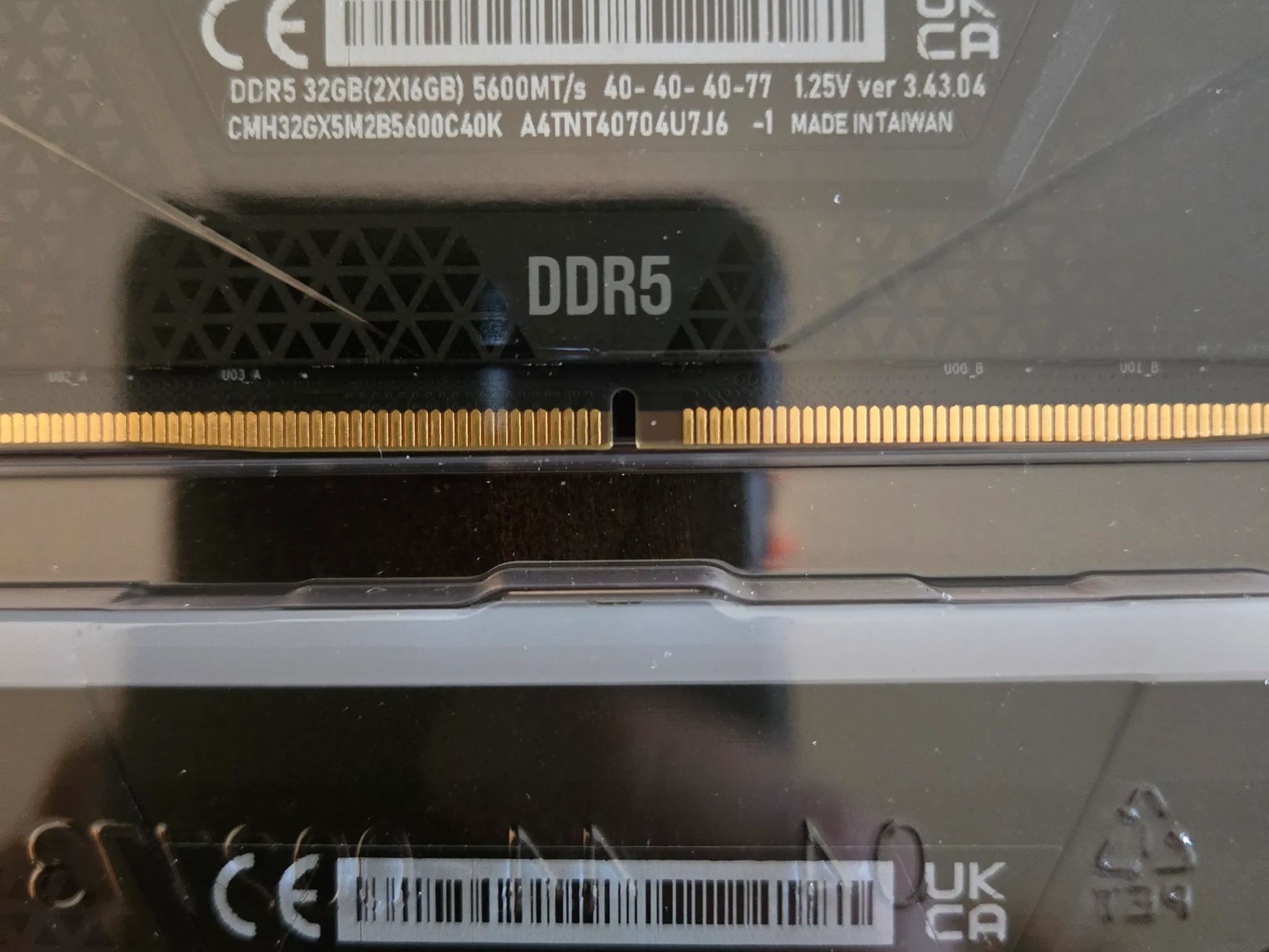 Corsair Vengeance RGB DDR5 32GB (16GBx2)