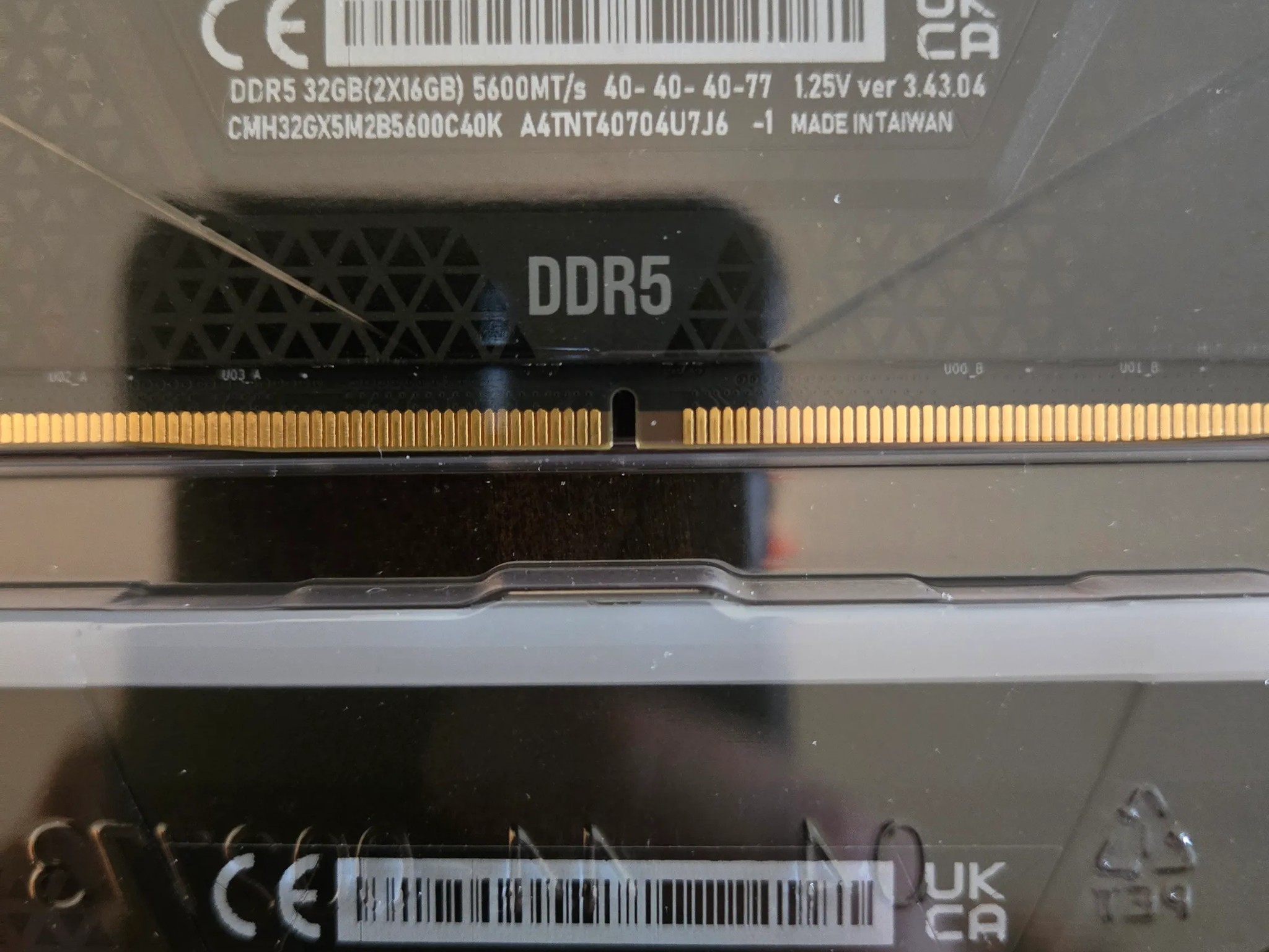 Corsair Vengeance RGB DDR5 32GB (16GBx2)