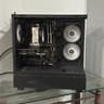 Rx 9060 Xt 16gb, 1440p black gaming pc Beast
