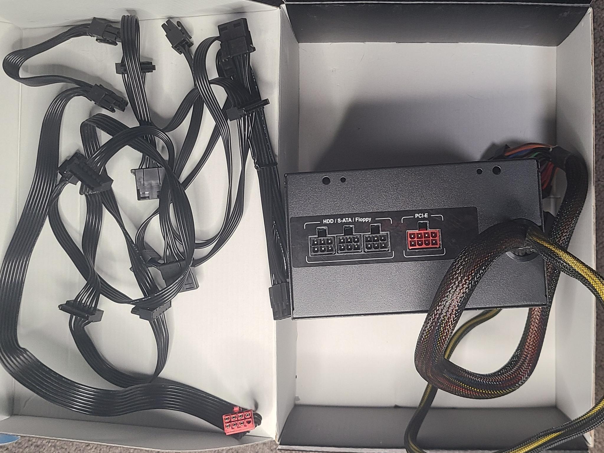 PowerSpec 650BSM 650 W 80+ Bronze Certified Semi-modular ATX Power Supply