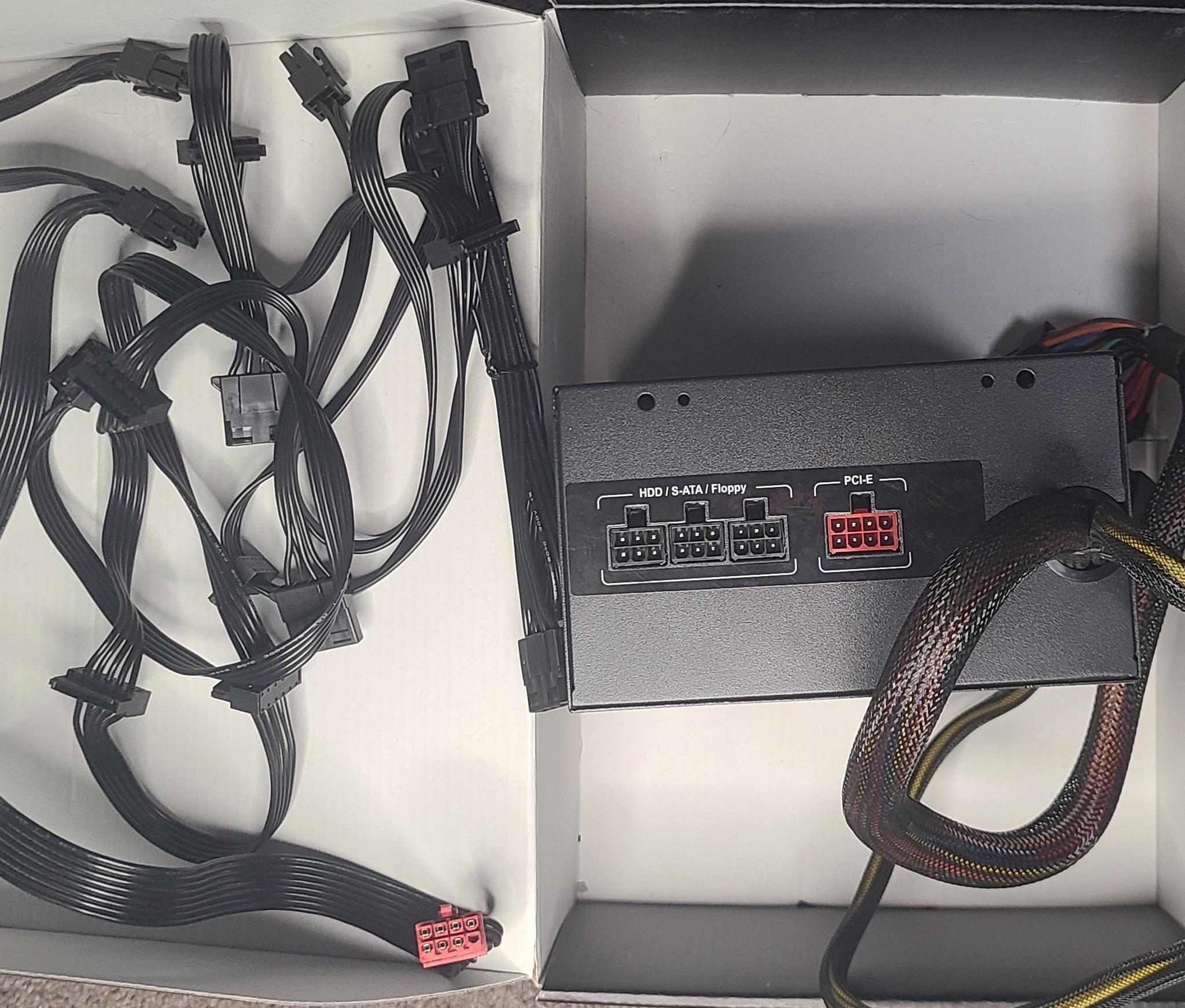 PowerSpec 650BSM 650 W 80+ Bronze Certified Semi-modular ATX Power Supply