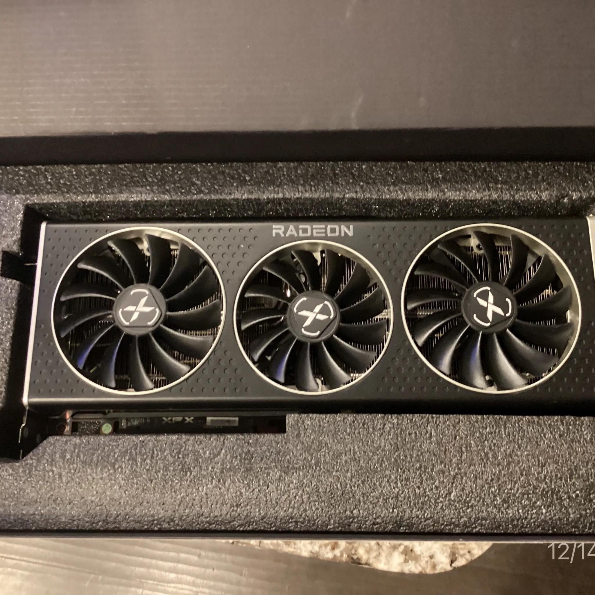 ++ NEW ++ XFX Speedster MERC 319 Radeon RX 6800 BLACK 16GB Gaming Graphics Card Open Box