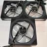 Jungle Leopard Prism 4 PRO Black/White ARGB PWM Fans – 3 Pack