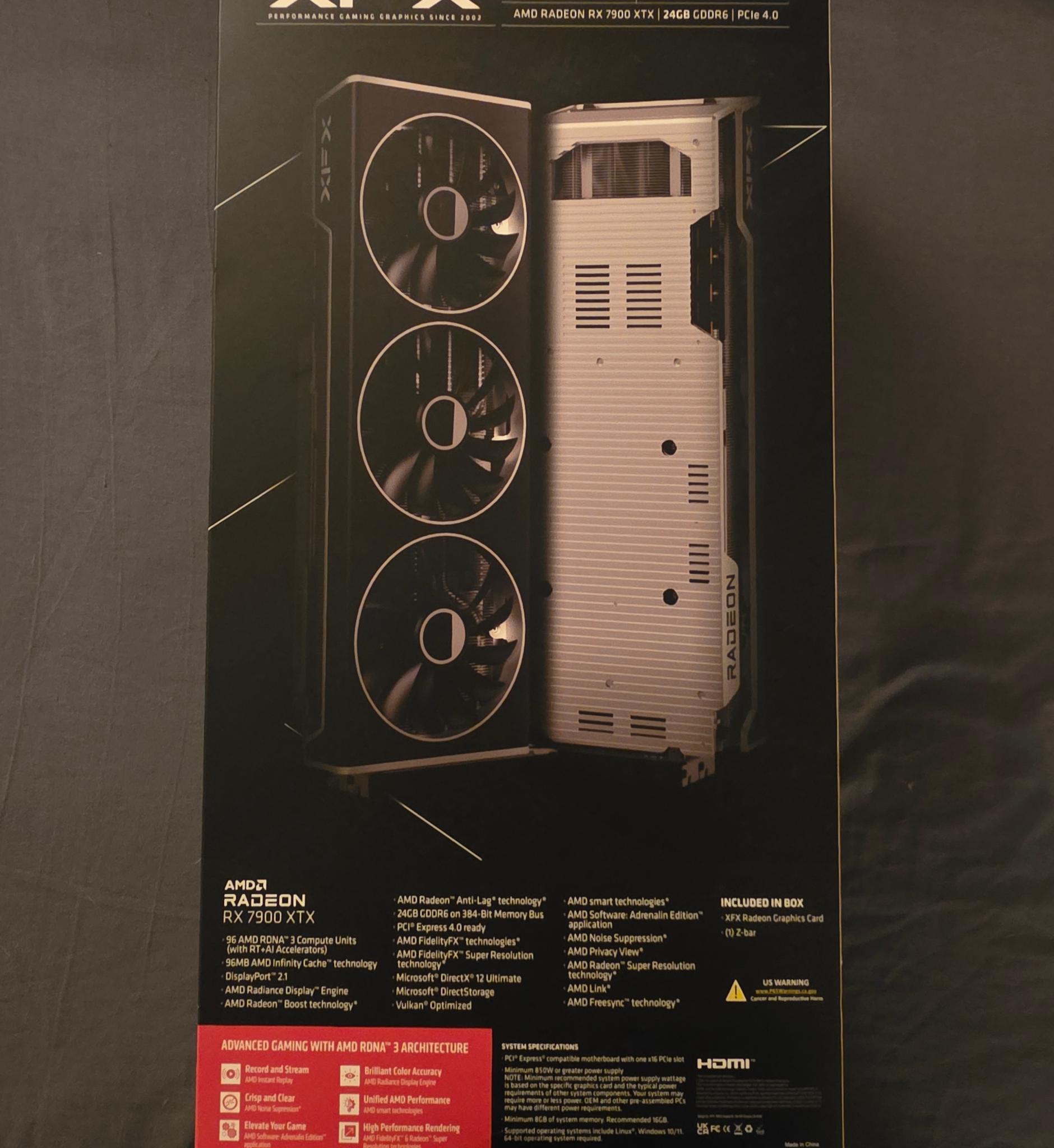 XFX Speedster MERC 310 Radeon RX 7900 XTX