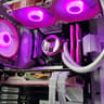 Rose 🌹 R5 5600x 6700xt 12Gb Pink Gaming pc