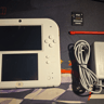 CUSTOM REFURBISHED Nintendo 2DS White/Red Handheld Console, NSMB2 Edition