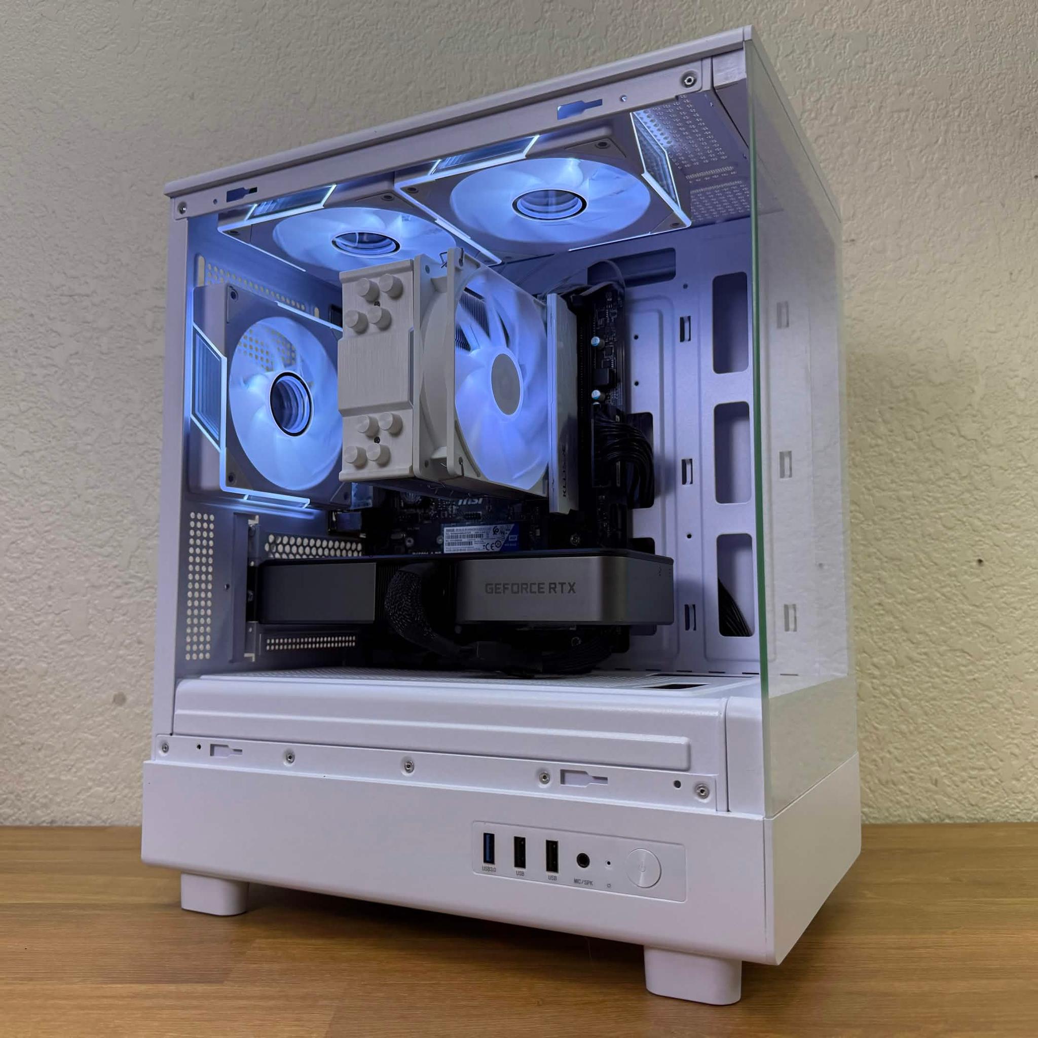 RTX 3060 Ti // Ryzen 5 3600 Custom Gaming PC | 16GB RAM, 500GB SSD, WiFi