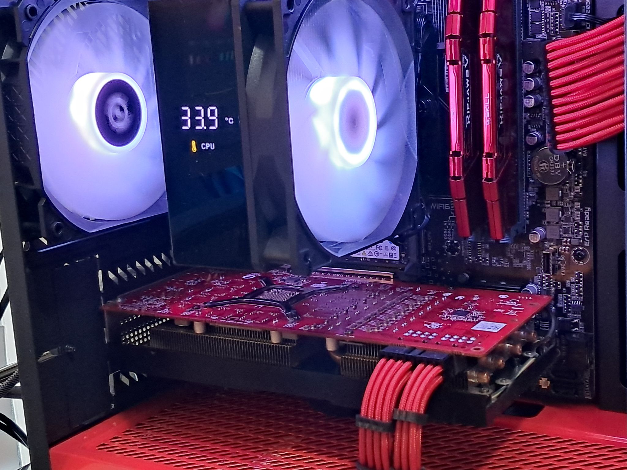 🔴Red Ryzen🔴Custom Gaming PC | Ryzen 5 5500 | RX 5700 XT | 1TB SSD | 16GB DDR4