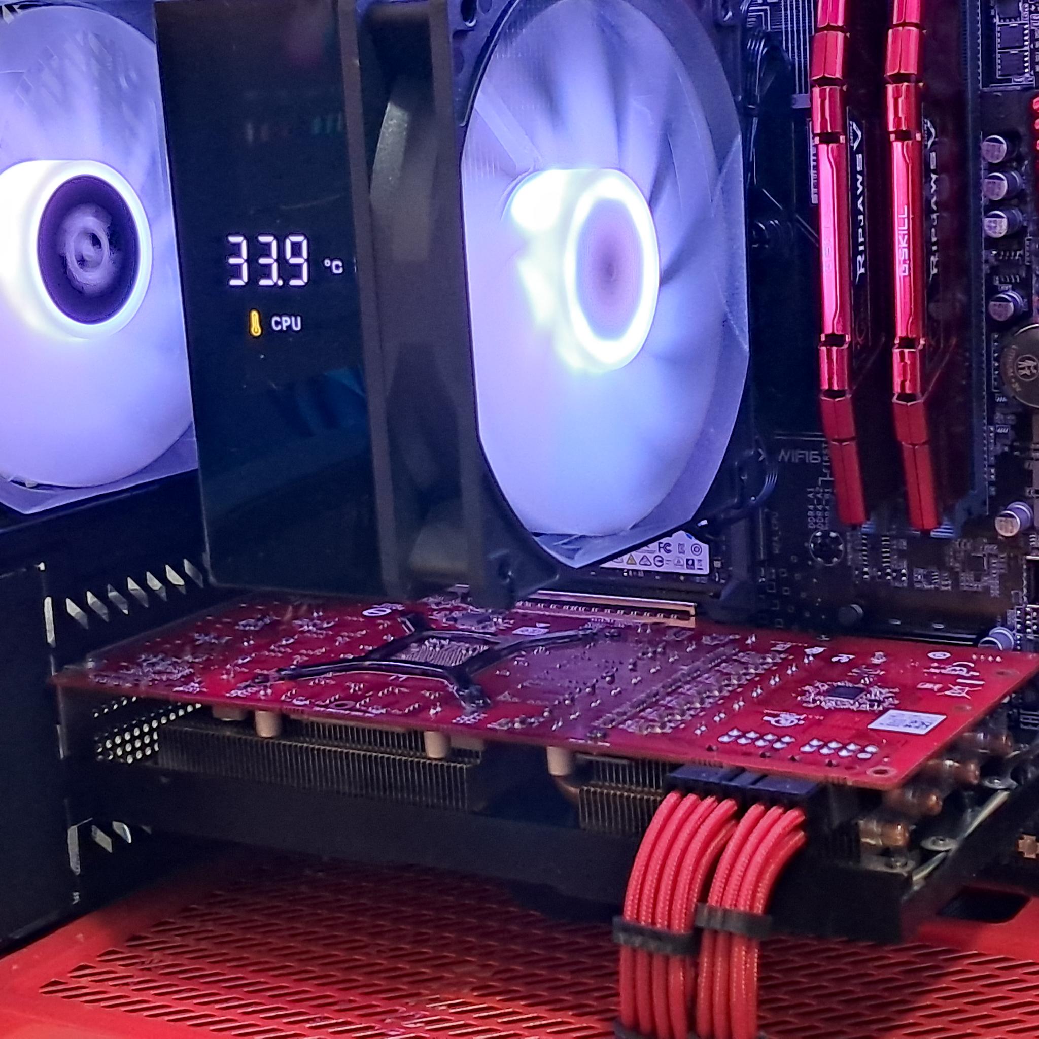 🔴Red Ryzen🔴Custom Gaming PC | Ryzen 5 5500 | RX 5700 XT | 1TB SSD | 16GB DDR4