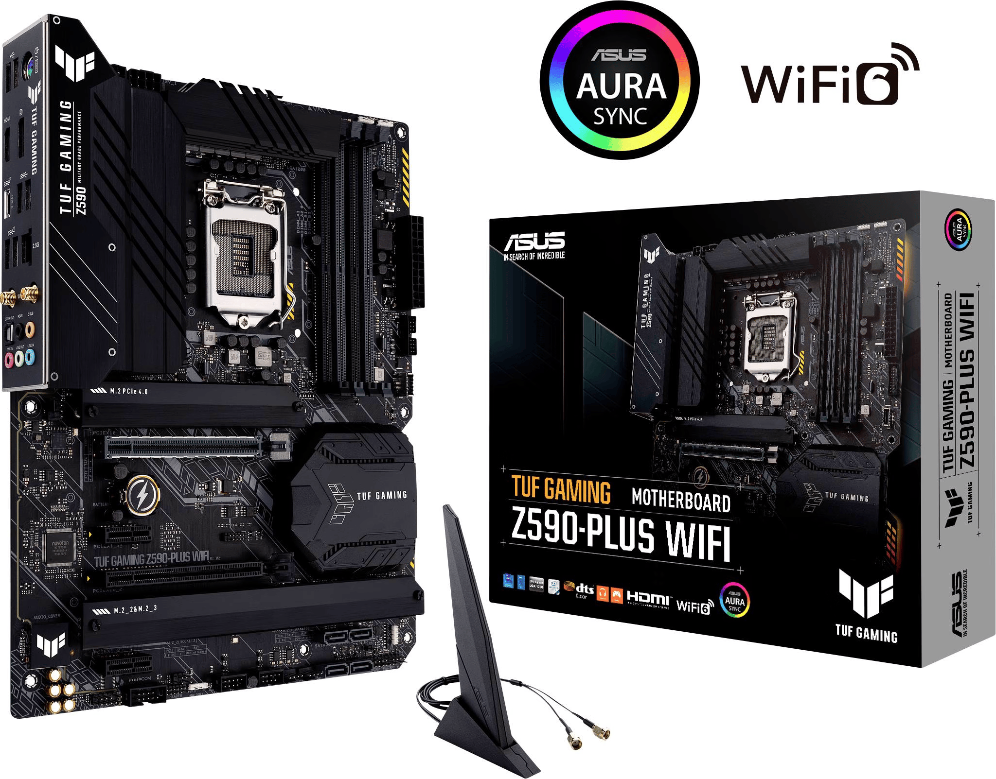Intel Asus Z590-Plus Wifi LGA 1200 Motherboard (New)