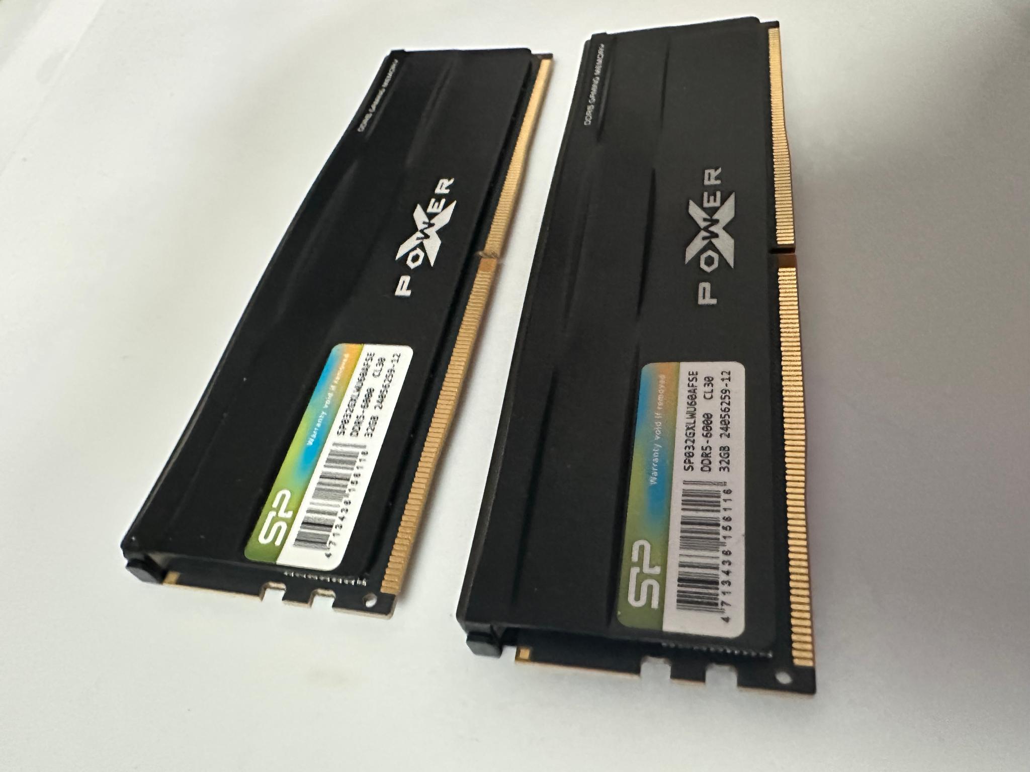 64GB DDR5 CL30 6000MT/s SILICON POWER XPOWER DESKTOP MEMORY RAM