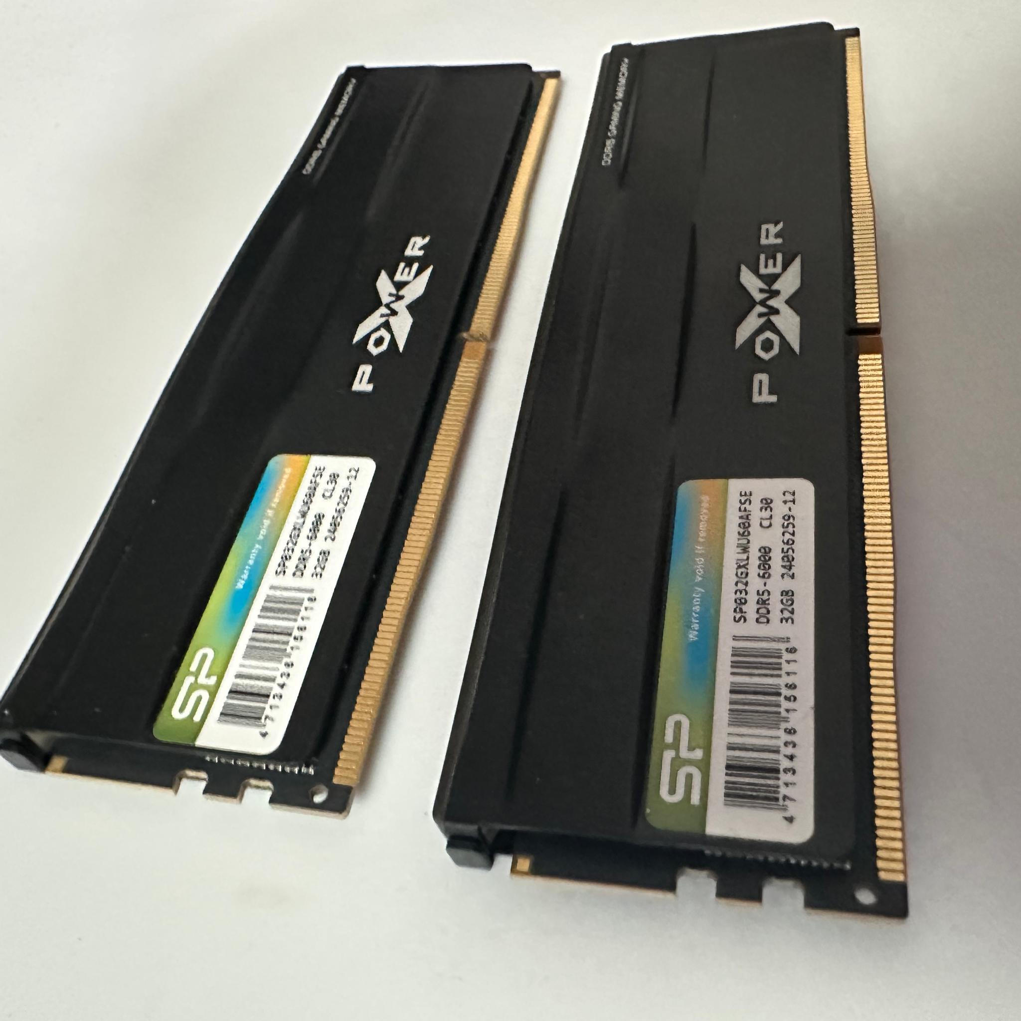 64GB DDR5 CL30 6000MT/s SILICON POWER XPOWER DESKTOP MEMORY RAM