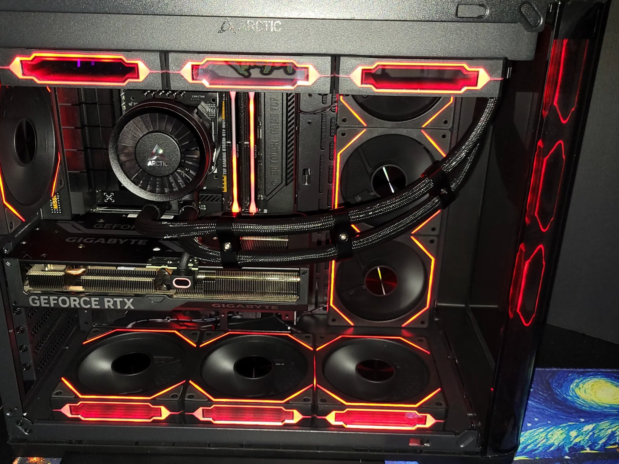 🚀 Intel i7-12700K | Gigabyte RTX 4070 Windforce OC 3X | 32GB DDR5 | 2TB NVMe SSD | TUF B760M 🔥💻